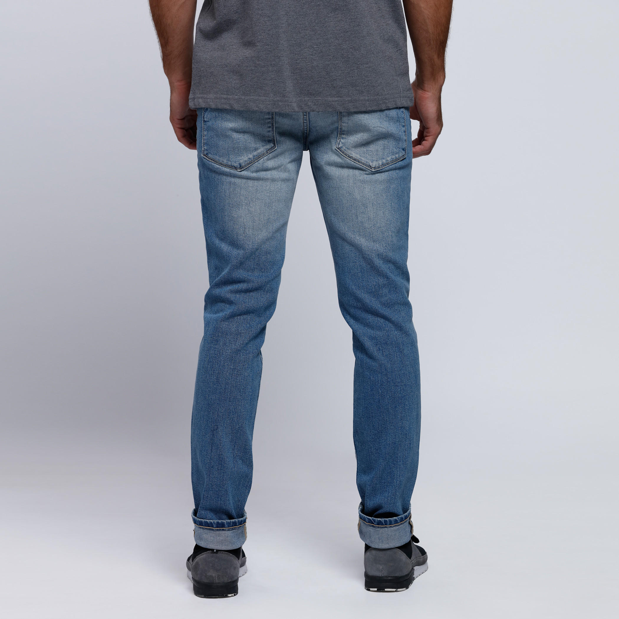 Full Length Jeans with Button Closure-men-clothing-bottoms-jeans-image-2