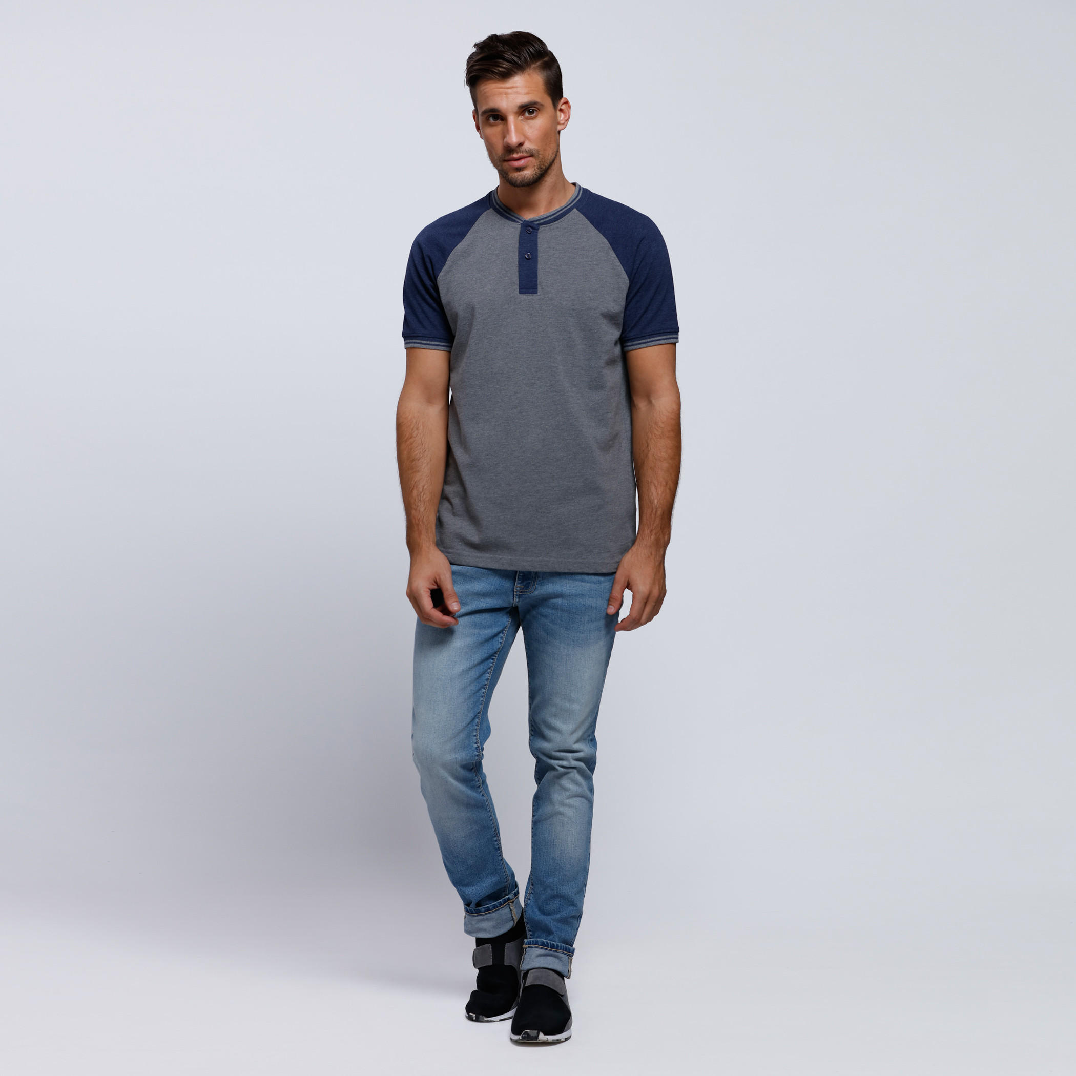 Full Length Jeans with Button Closure-men-clothing-bottoms-jeans-image-1
