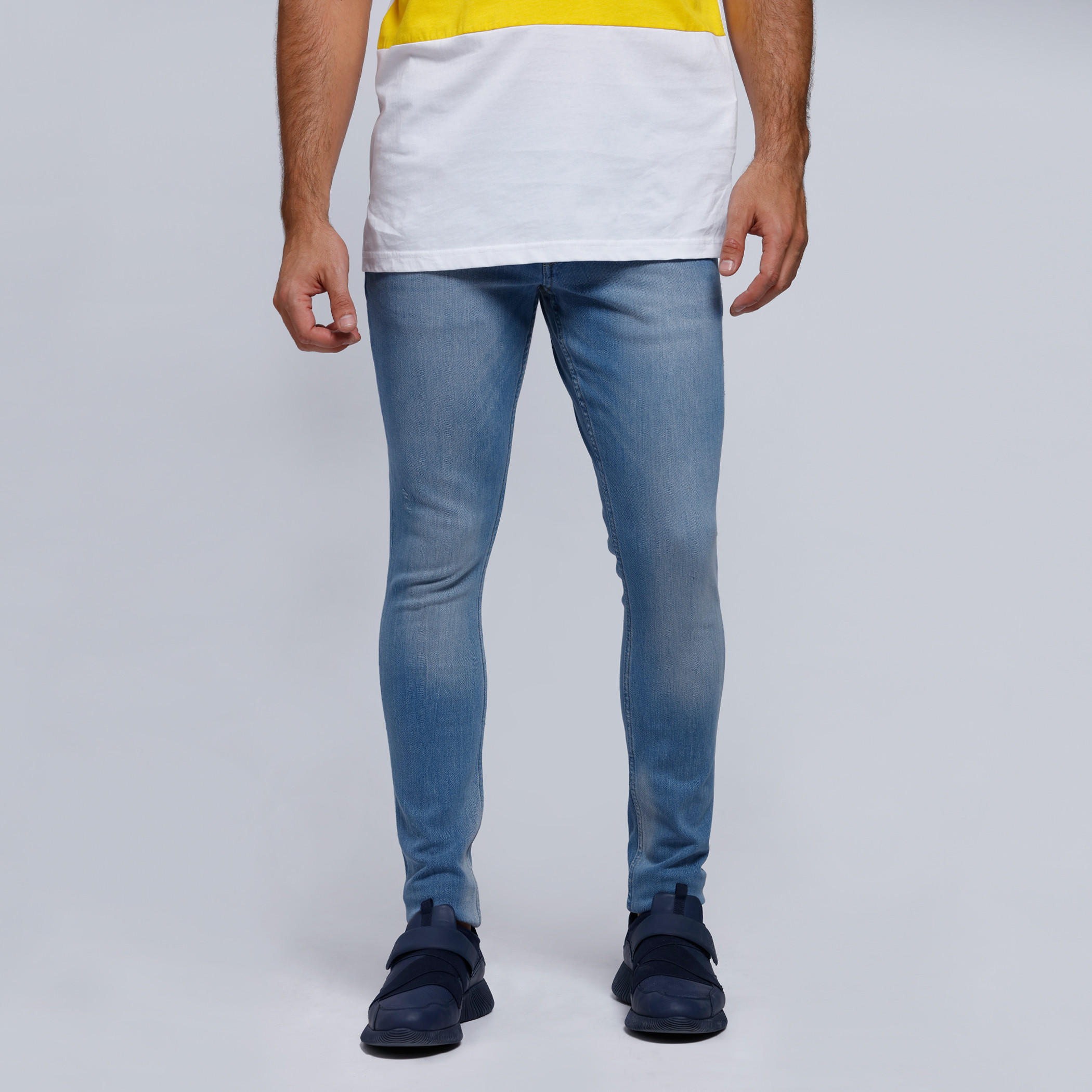 Lee Cooper Full-Length Jeans with Button Closure-men-clothing-bottoms-jeans-image-1
