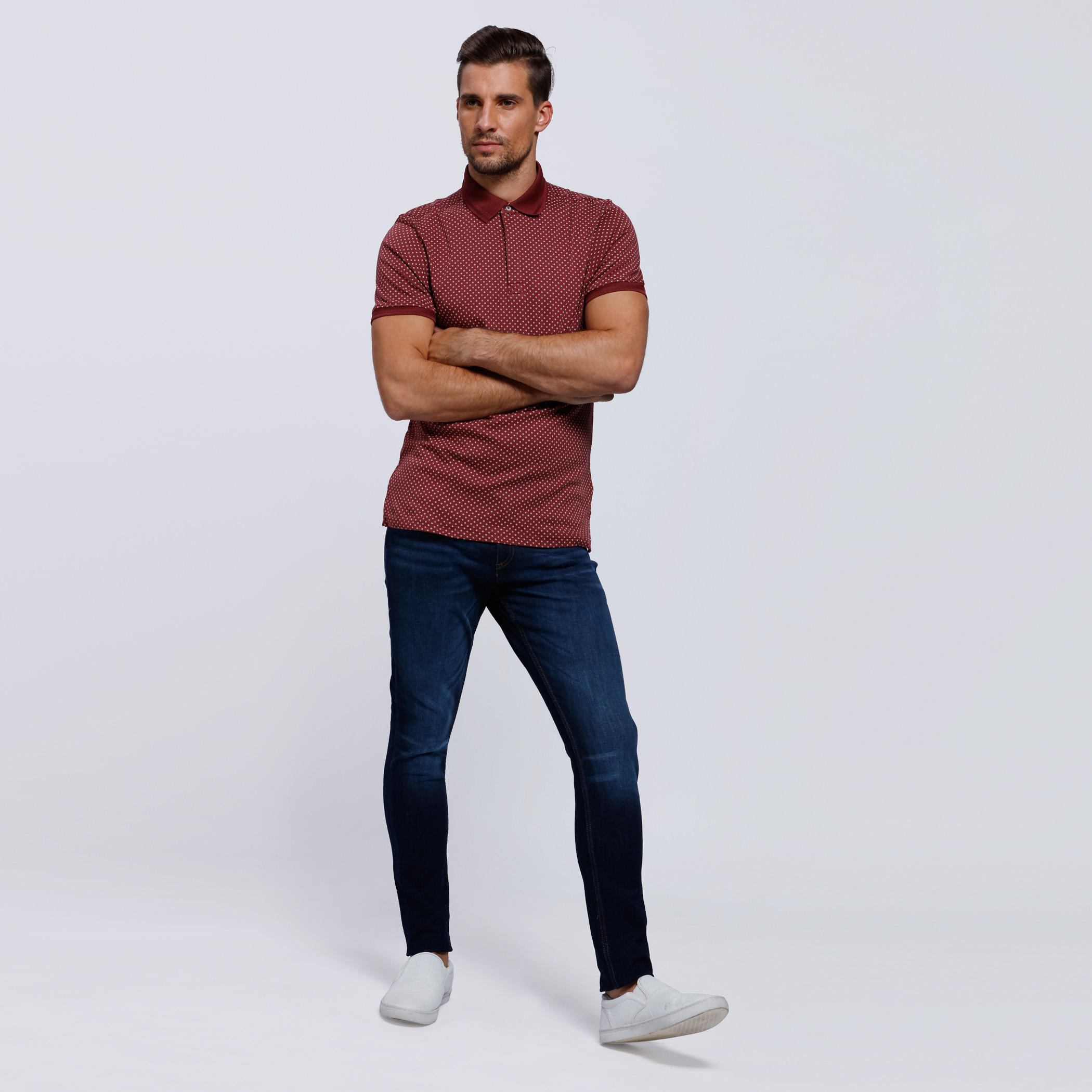 Full Length Jeans with Button Closure-men-clothing-bottoms-jeans-image-1