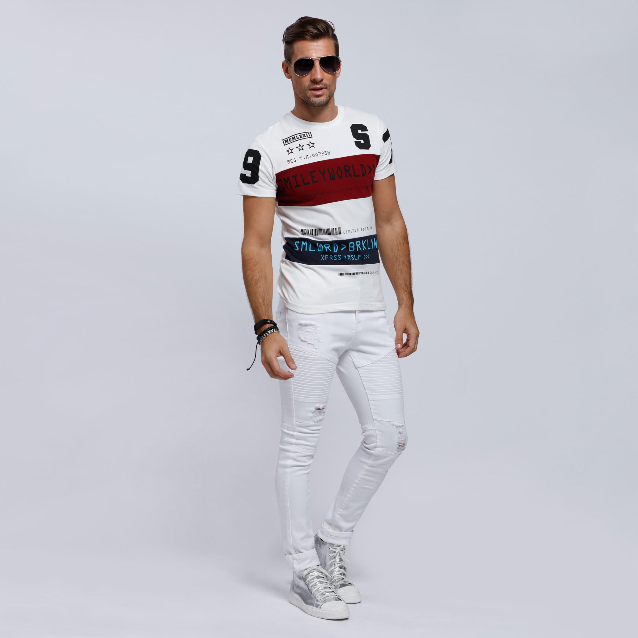 Lee Cooper Full-Length Jeans with Button Closure-men-clothing-bottoms-jeans-image-5