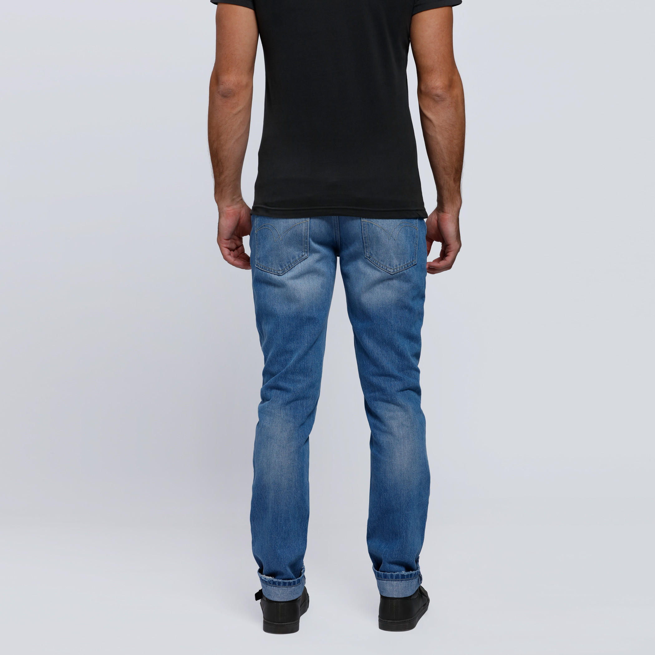 Full Length Jeans with Button Closure-men-clothing-bottoms-jeans-image-2