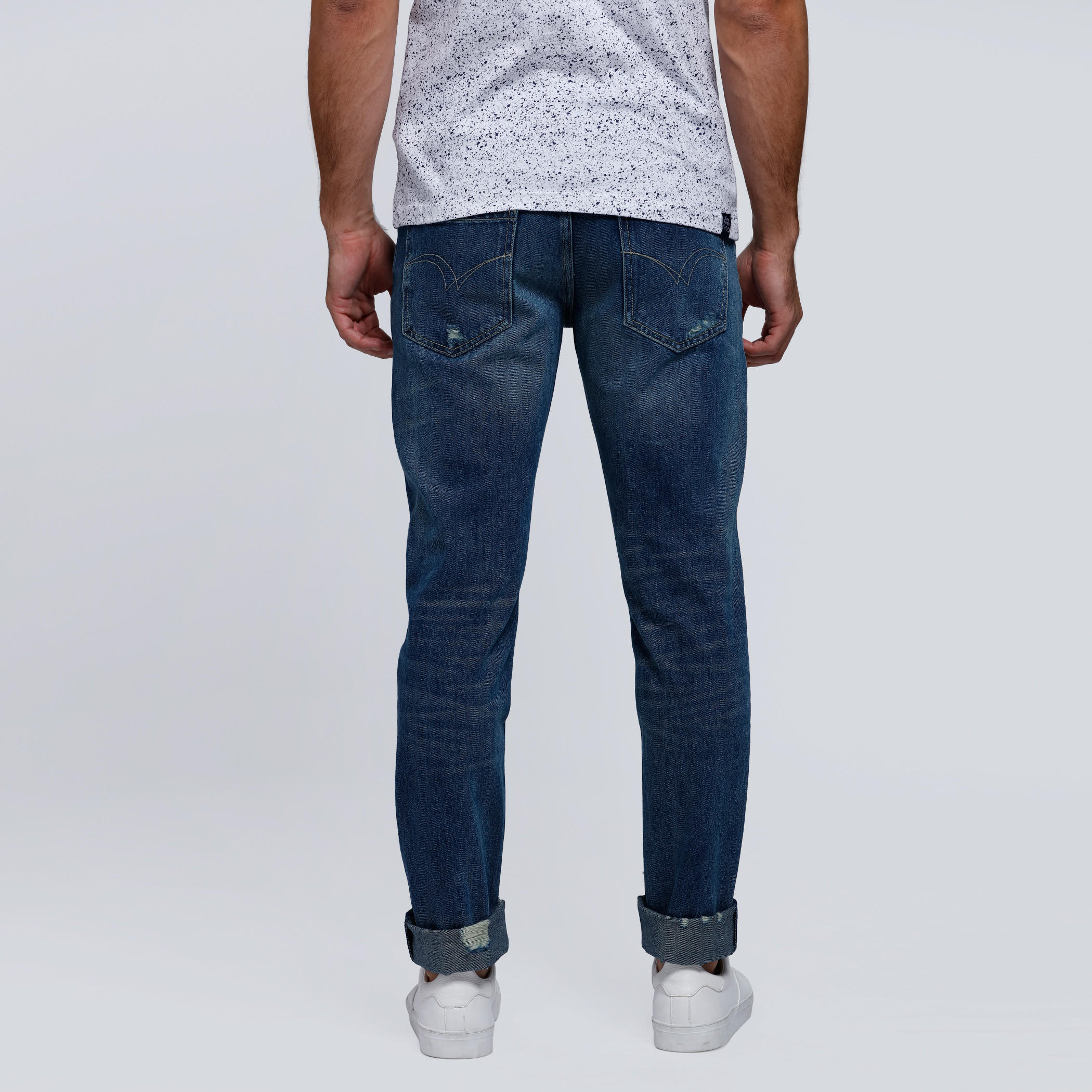 Full Length Jeans with Button Closure-men-clothing-bottoms-jeans-image-2