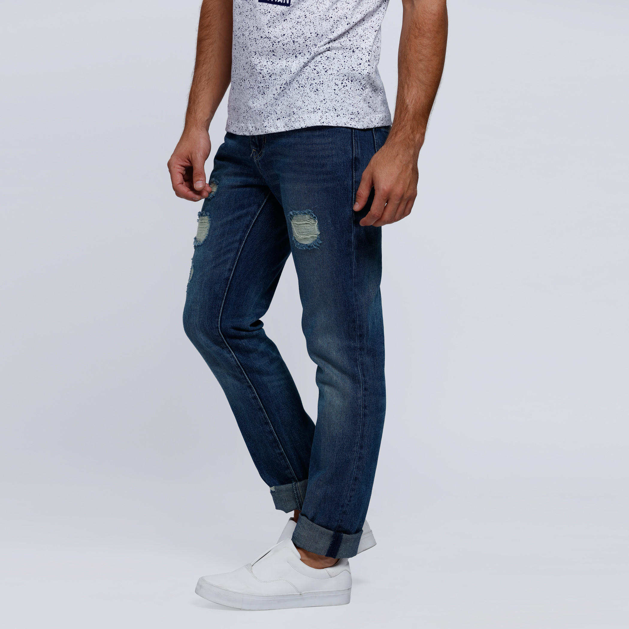 Full Length Jeans with Button Closure-men-clothing-bottoms-jeans-image-3