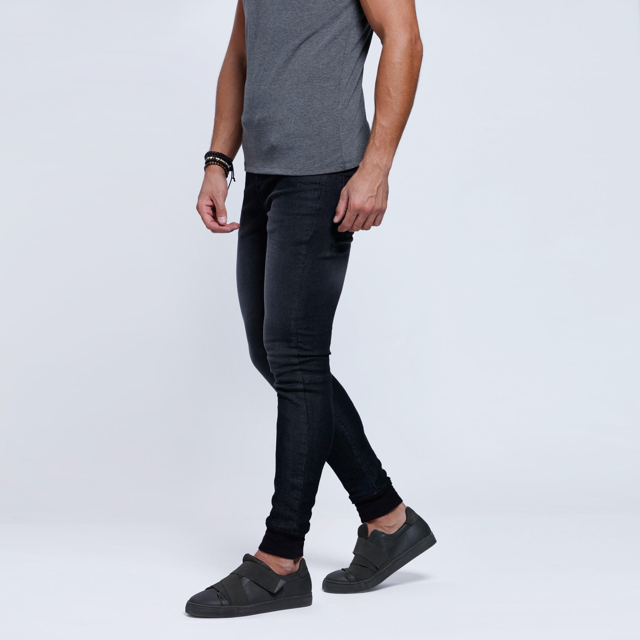 Lee Cooper Full Length Pants with Snug Fitted Cuffs-men-clothing-bottoms-jeans-image-3