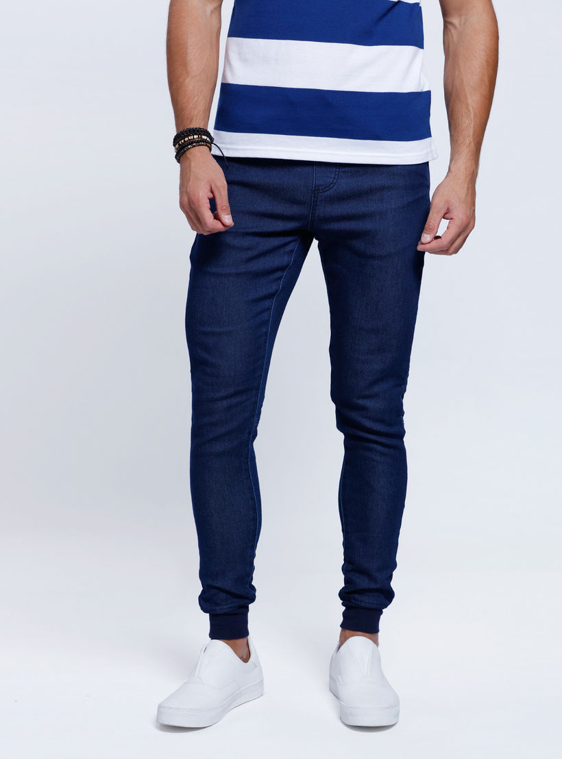 Lee Cooper Full Length Pants with Snug Fitted Cuffs-men-clothing-bottoms-jeans-image-5