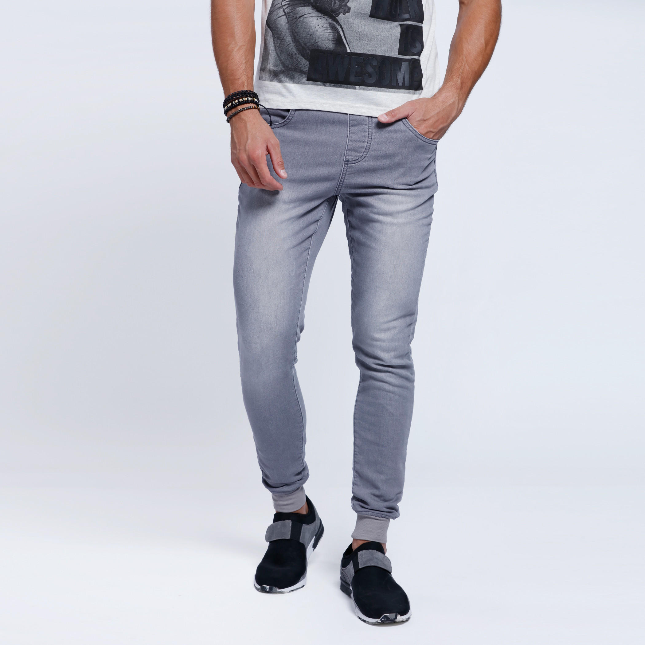 Lee Cooper Full Length Pants with Snug Fitted Cuffs-men-clothing-bottoms-jeans-image-5
