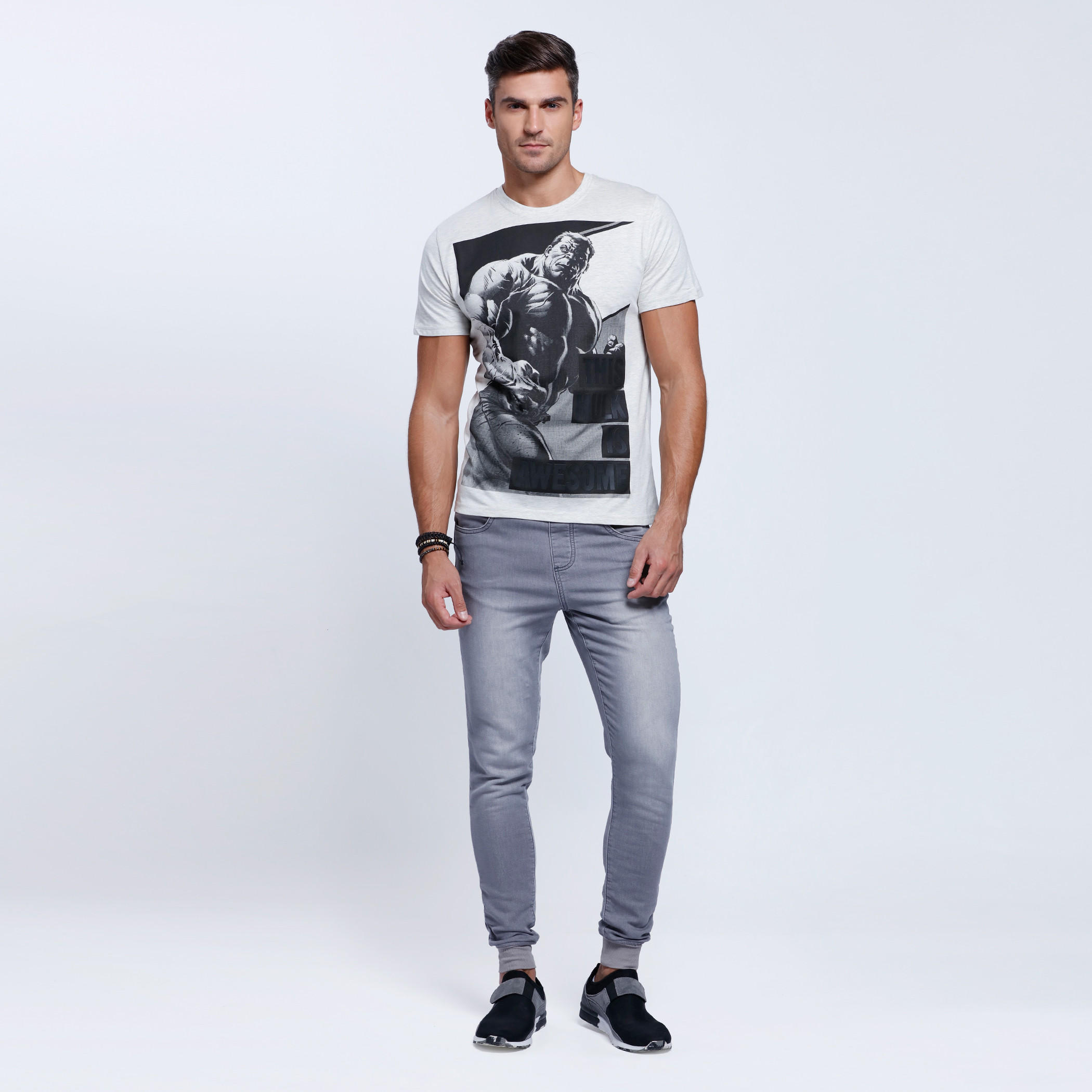 Lee Cooper Full Length Pants with Snug Fitted Cuffs-men-clothing-bottoms-jeans-image-1