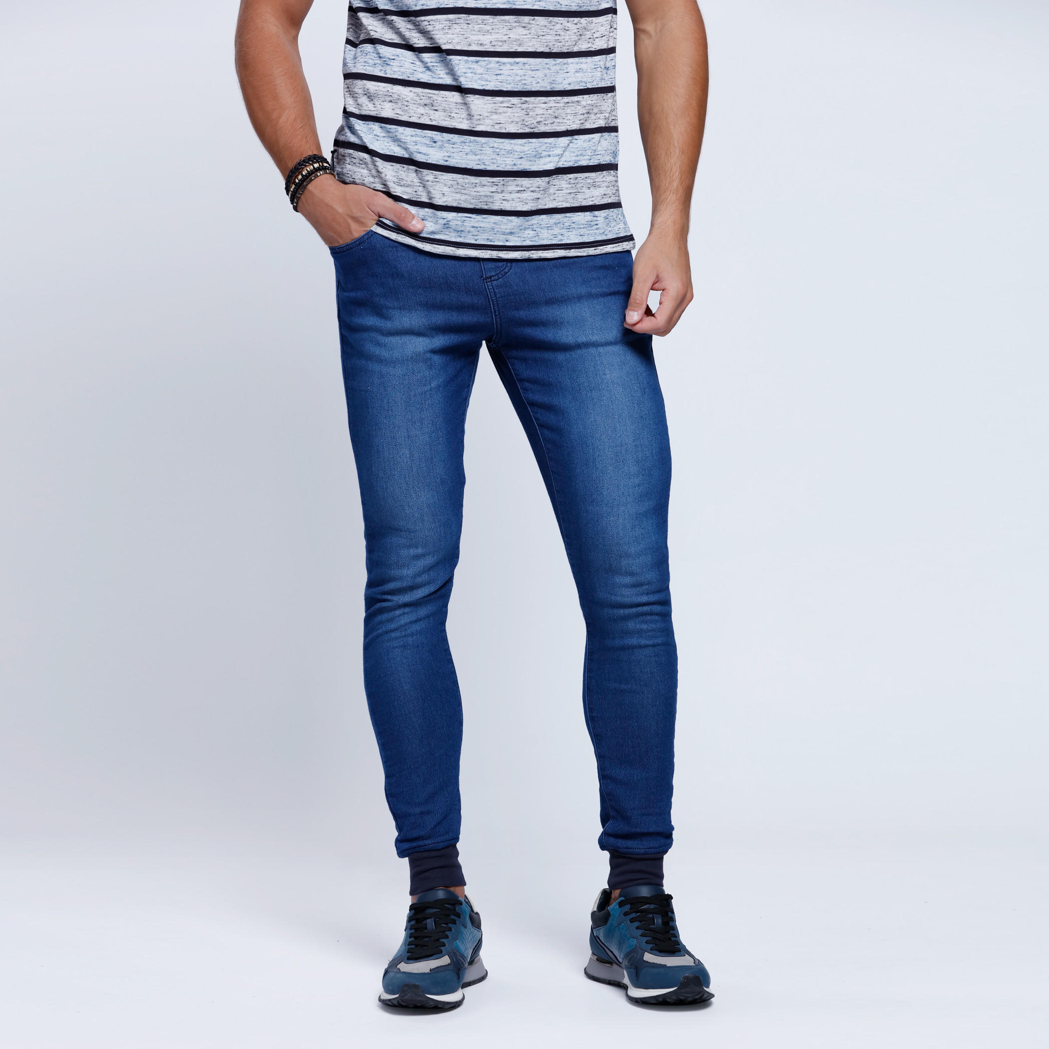 Lee Cooper Full Length Pants with Snug Fitted Cuffs-men-clothing-bottoms-jeans-image-5