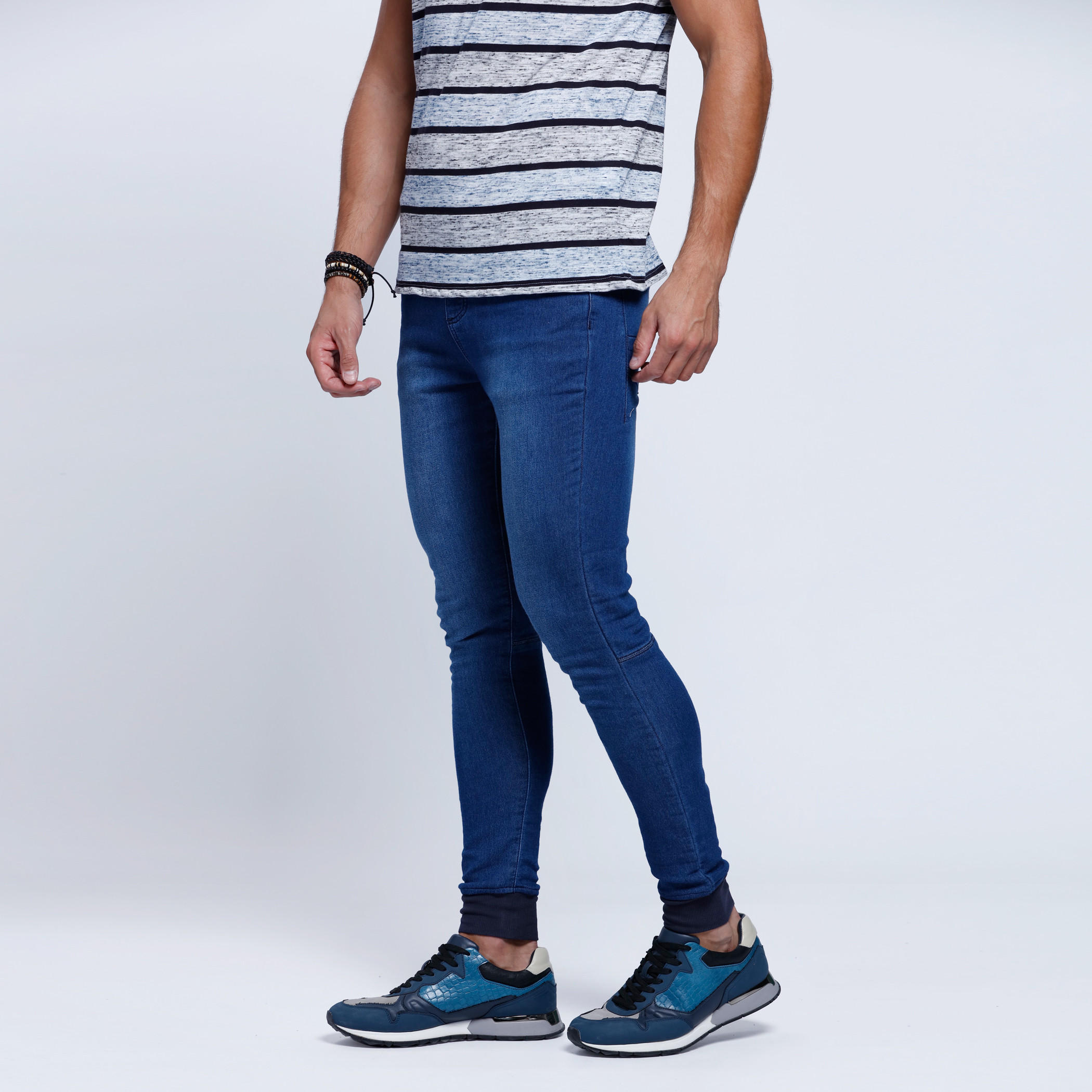 Lee Cooper Full Length Pants with Snug Fitted Cuffs-men-clothing-bottoms-jeans-image-3
