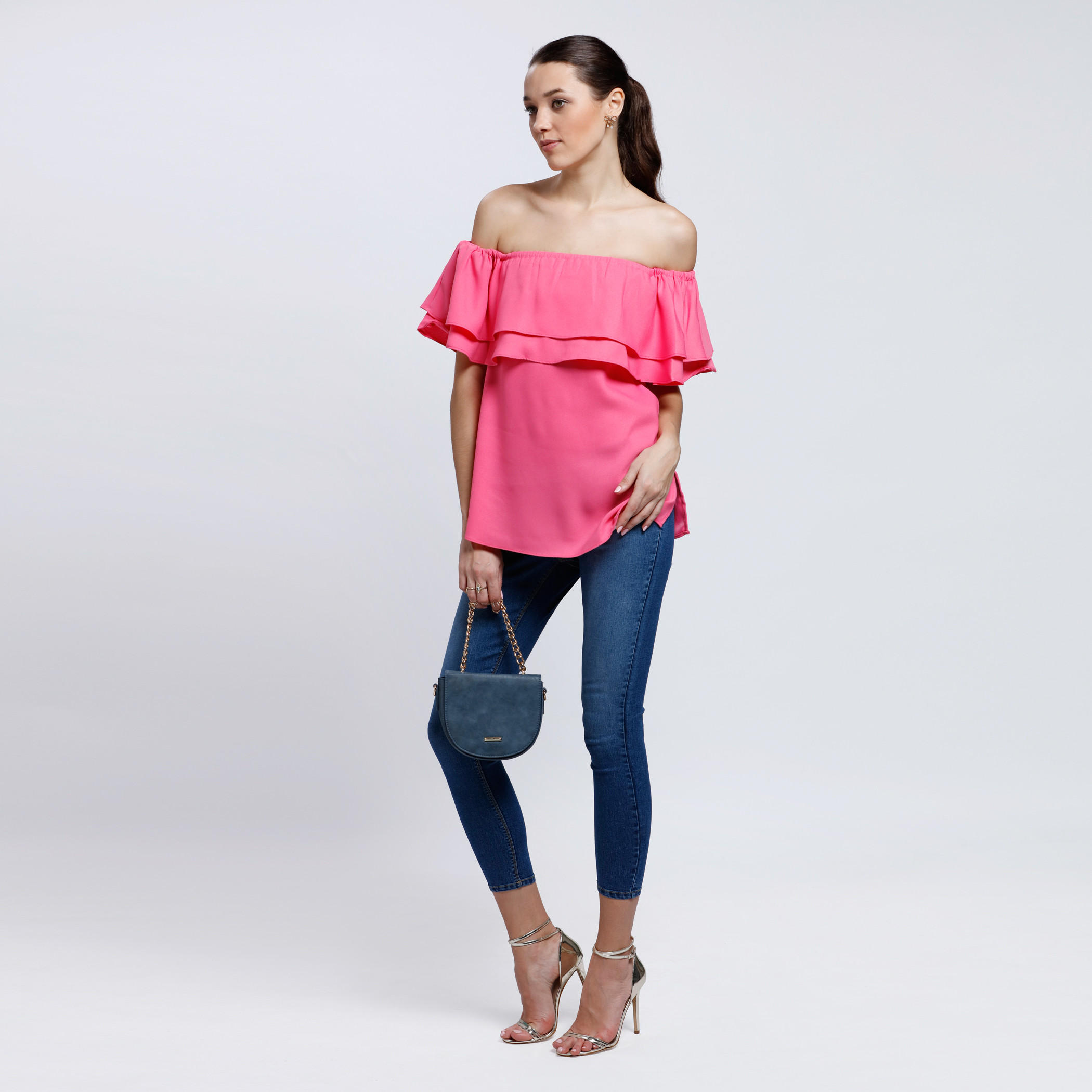 Lee Cooper Push Up Jeggings with Elasticised Waistband -women-clothing-bottoms-jeans-image-5
