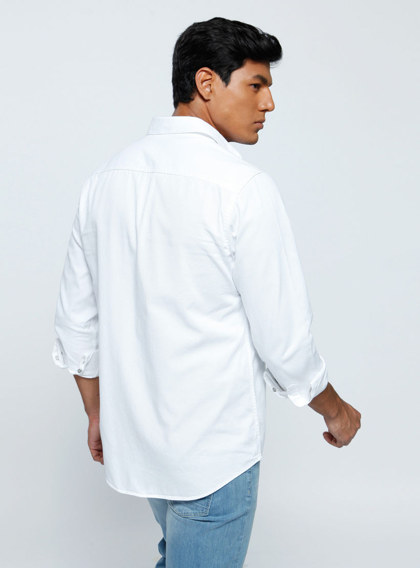 Lee Cooper Long Sleeves Shirt with Flap Pockets-men-clothing-shirts-image-4