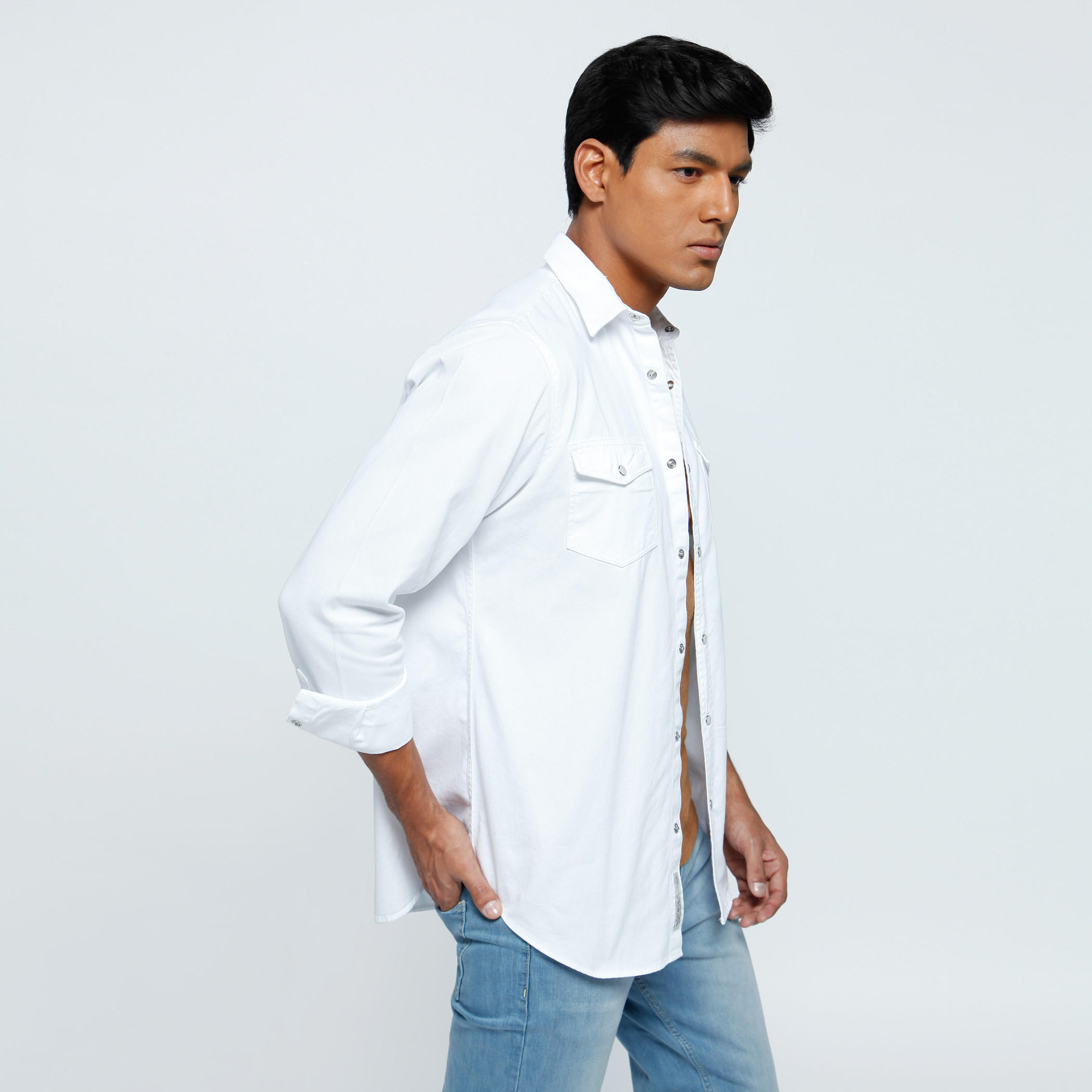 Lee Cooper Long Sleeves Shirt with Flap Pockets-men-clothing-shirts-image-3
