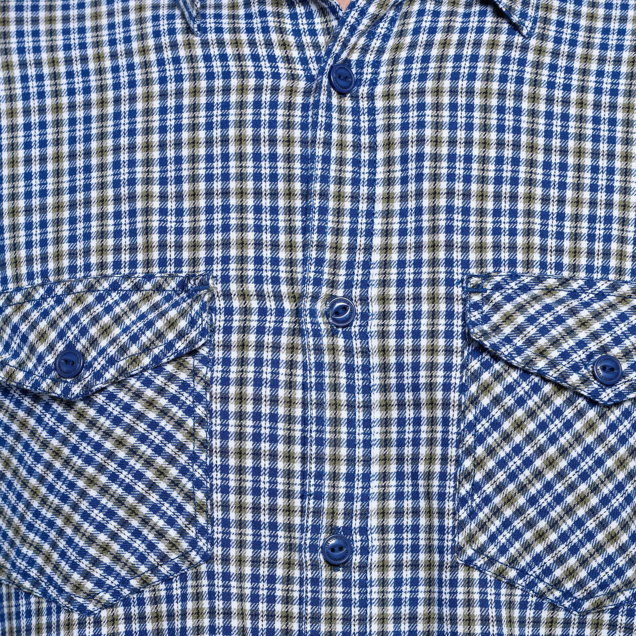 Lee Cooper Chequered Long Sleeves Shirt-men-clothing-shirts-image-4