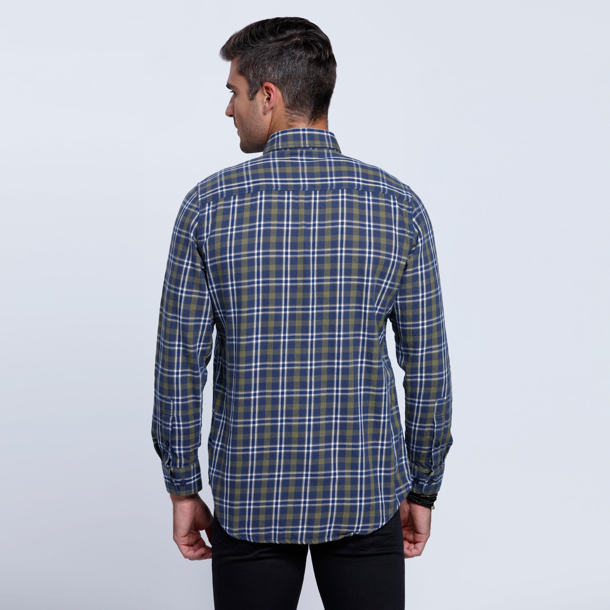 Lee Cooper Chequered Long Sleeves Shirt-men-clothing-shirts-image-4