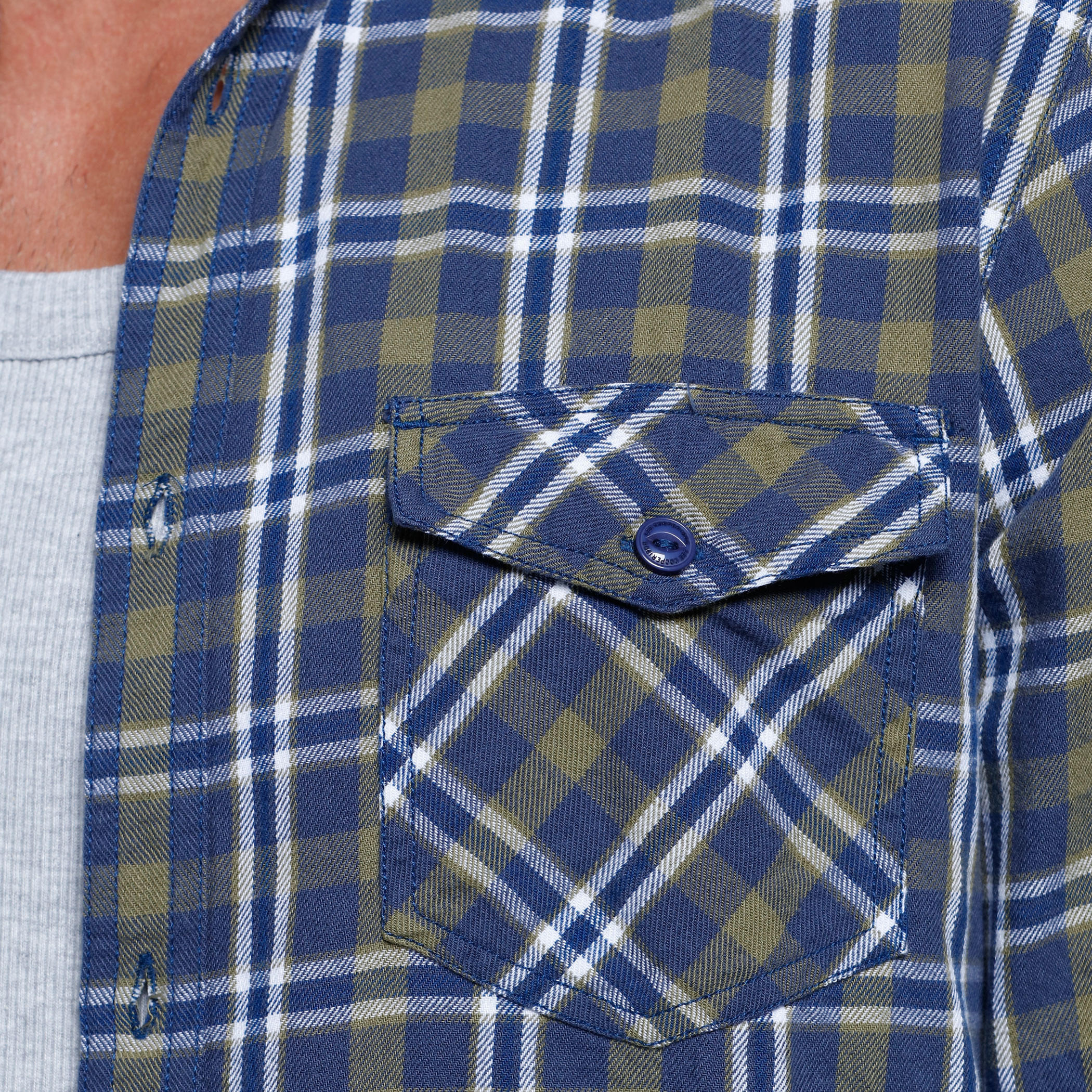 Lee Cooper Chequered Long Sleeves Shirt-men-clothing-shirts-image-2