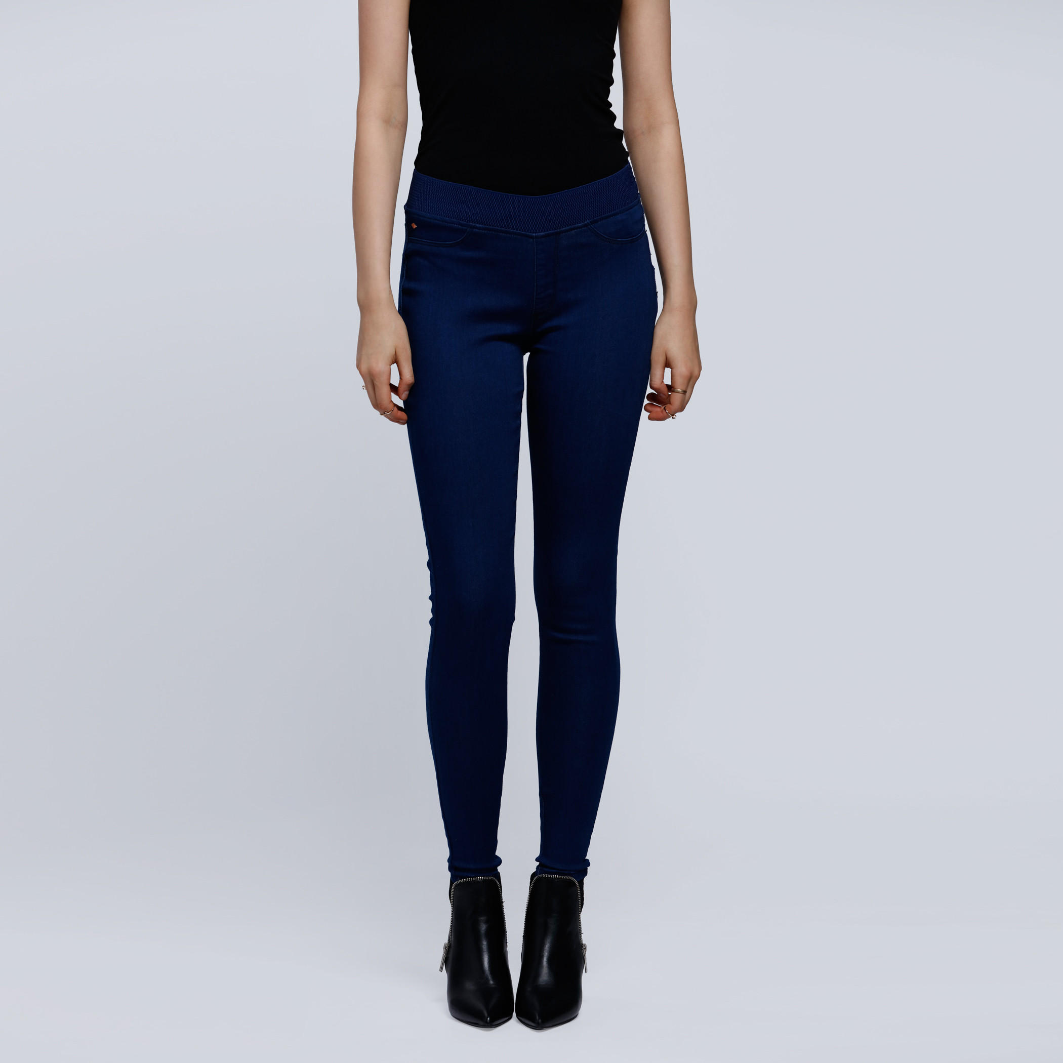 Lee Cooper Jeggings with Elasticised Waistband-women-clothing-bottoms-leggings-image-5