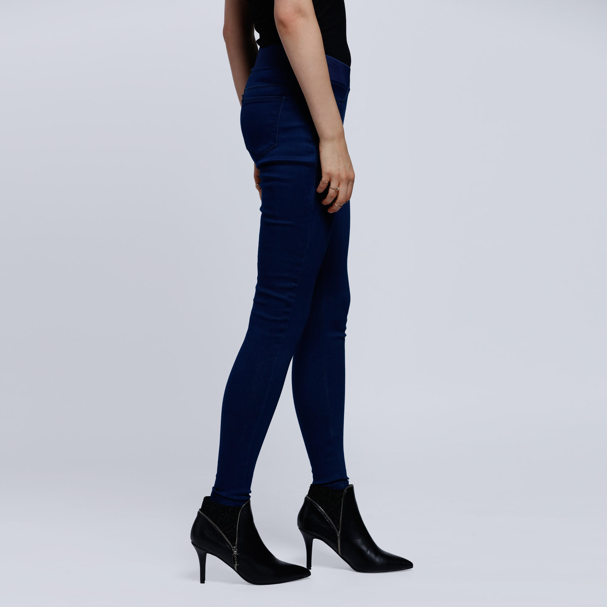 Lee Cooper Jeggings with Elasticised Waistband-women-clothing-bottoms-leggings-image-3