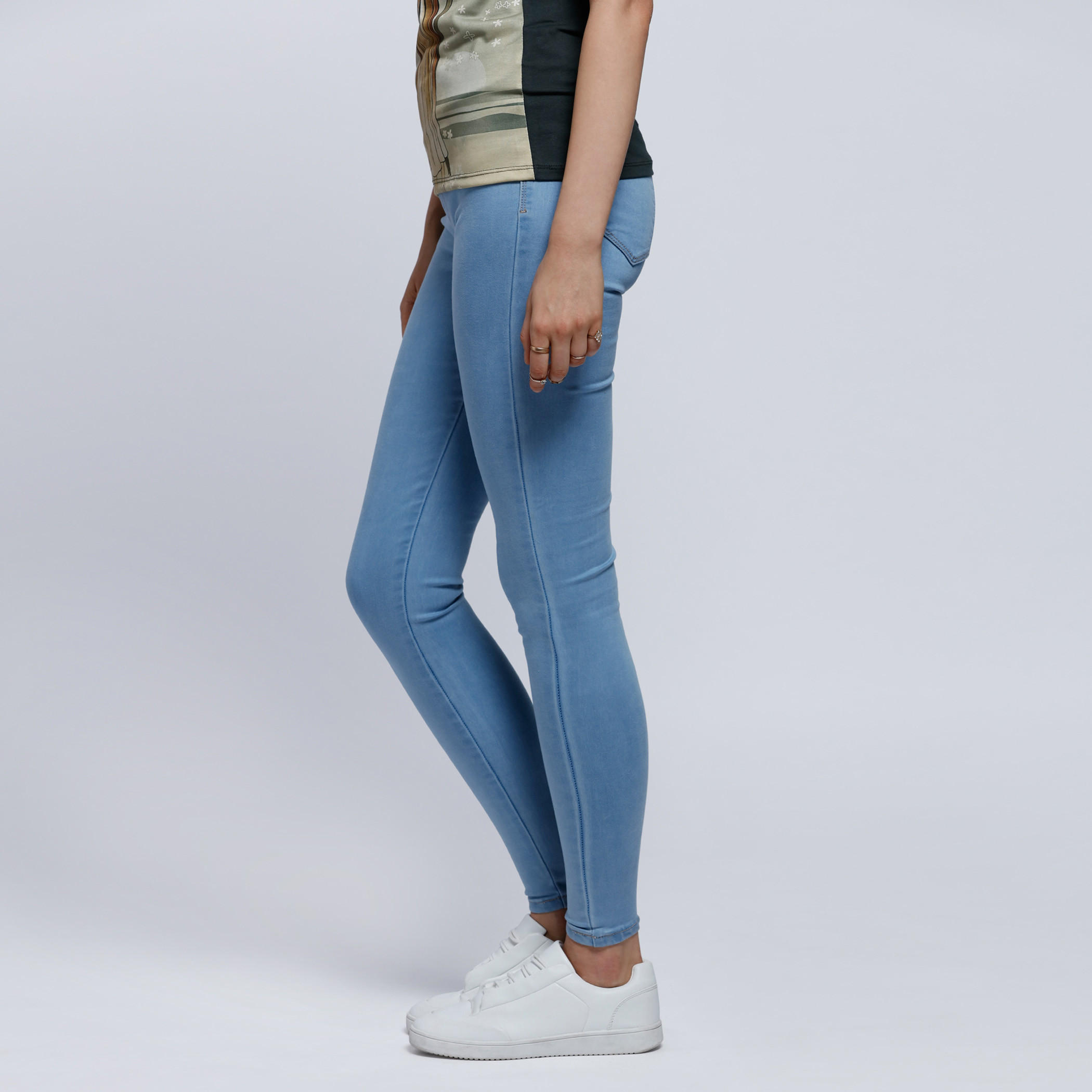 Lee Cooper Jeggings with Elasticised Waistband-women-clothing-bottoms-leggings-image-3
