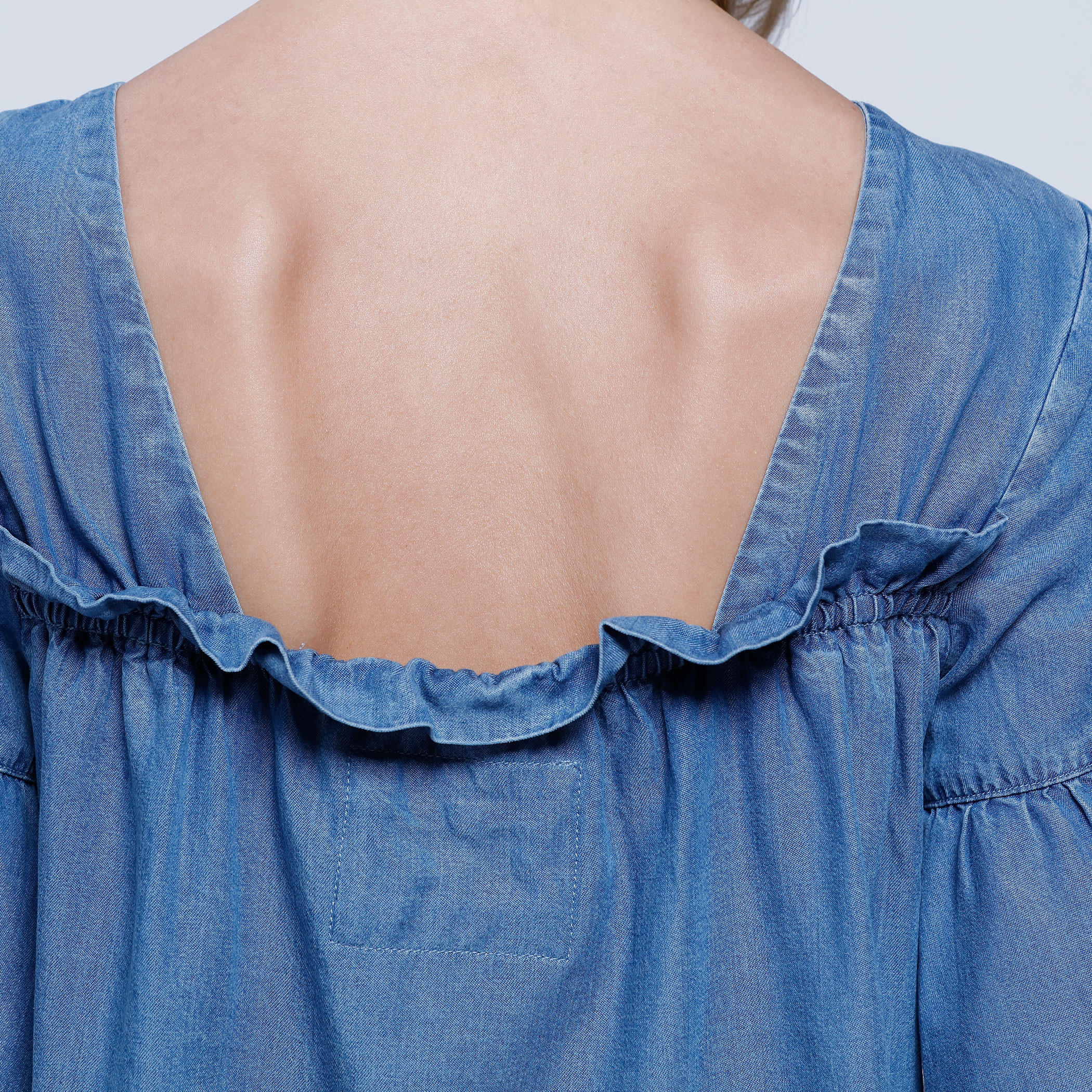 Lee Cooper Short Sleeves Top with Ruffles-women-clothing-shirtsandblouses-blouses-image-2