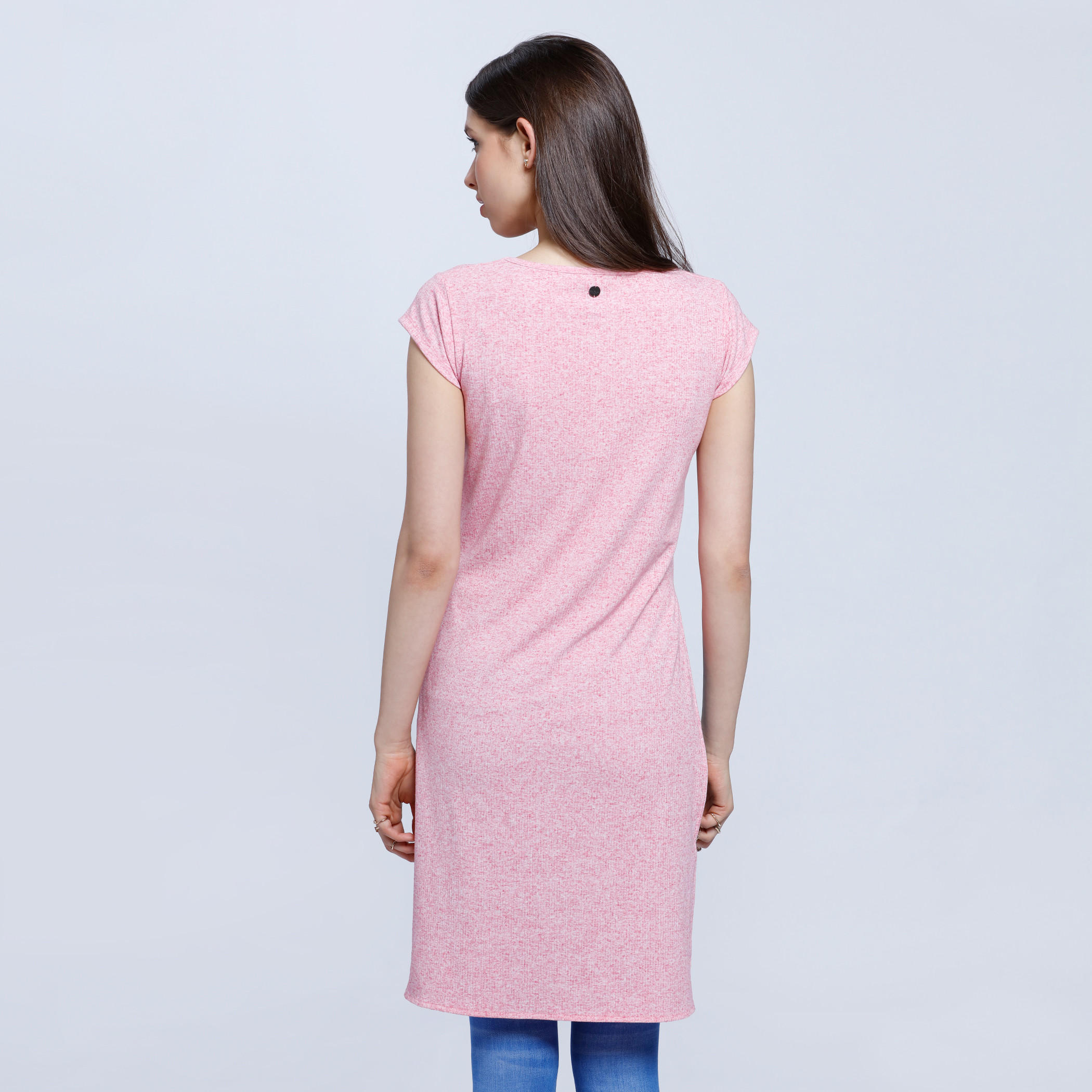 Lee Cooper Printed T-Shirt with Short Sleeves-women-clothing-tshirts-image-2