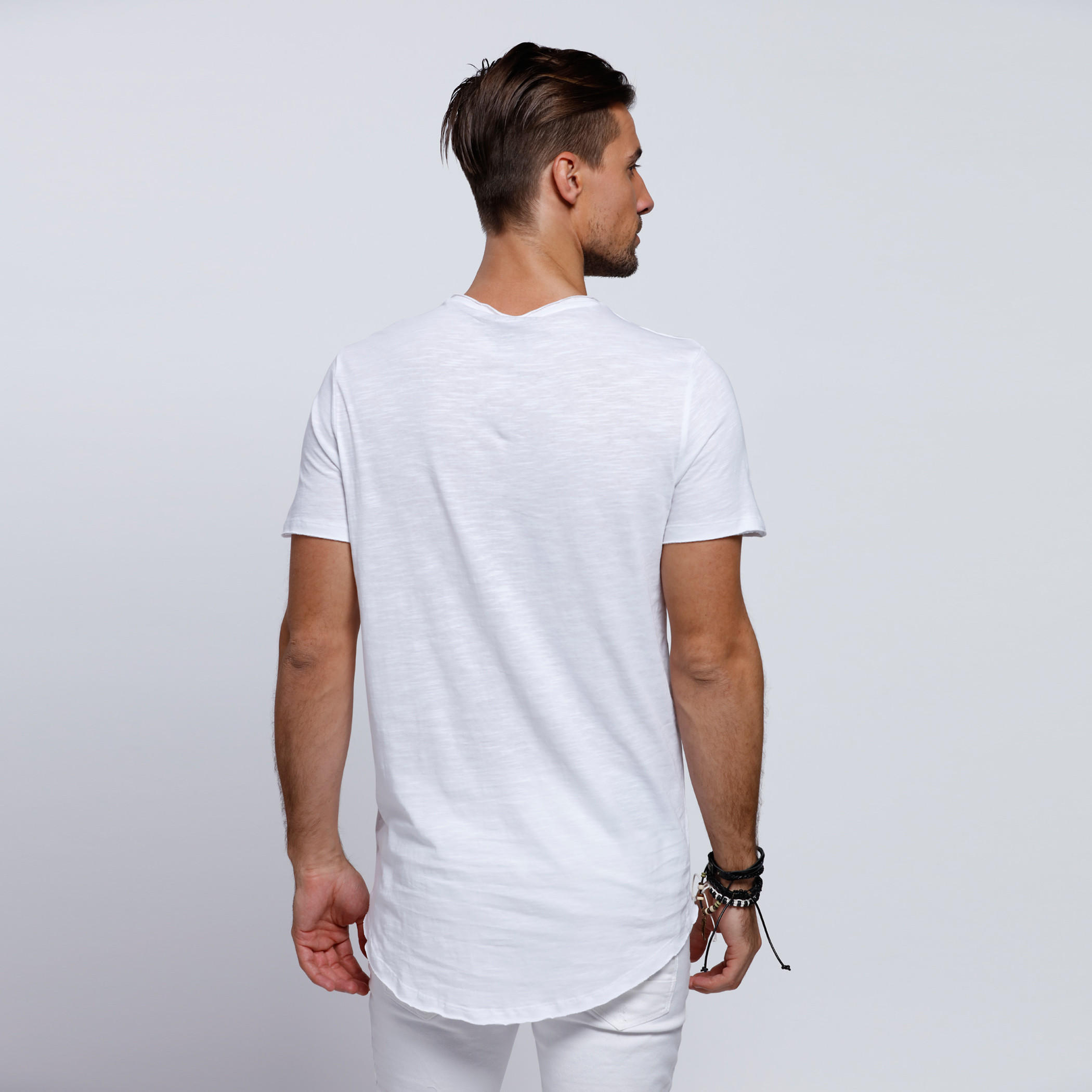 Lee Cooper Printed Short Sleeves T-Shirt with Crew Neckline-men-clothing-tshirtsandpolos-tshirts-image-2