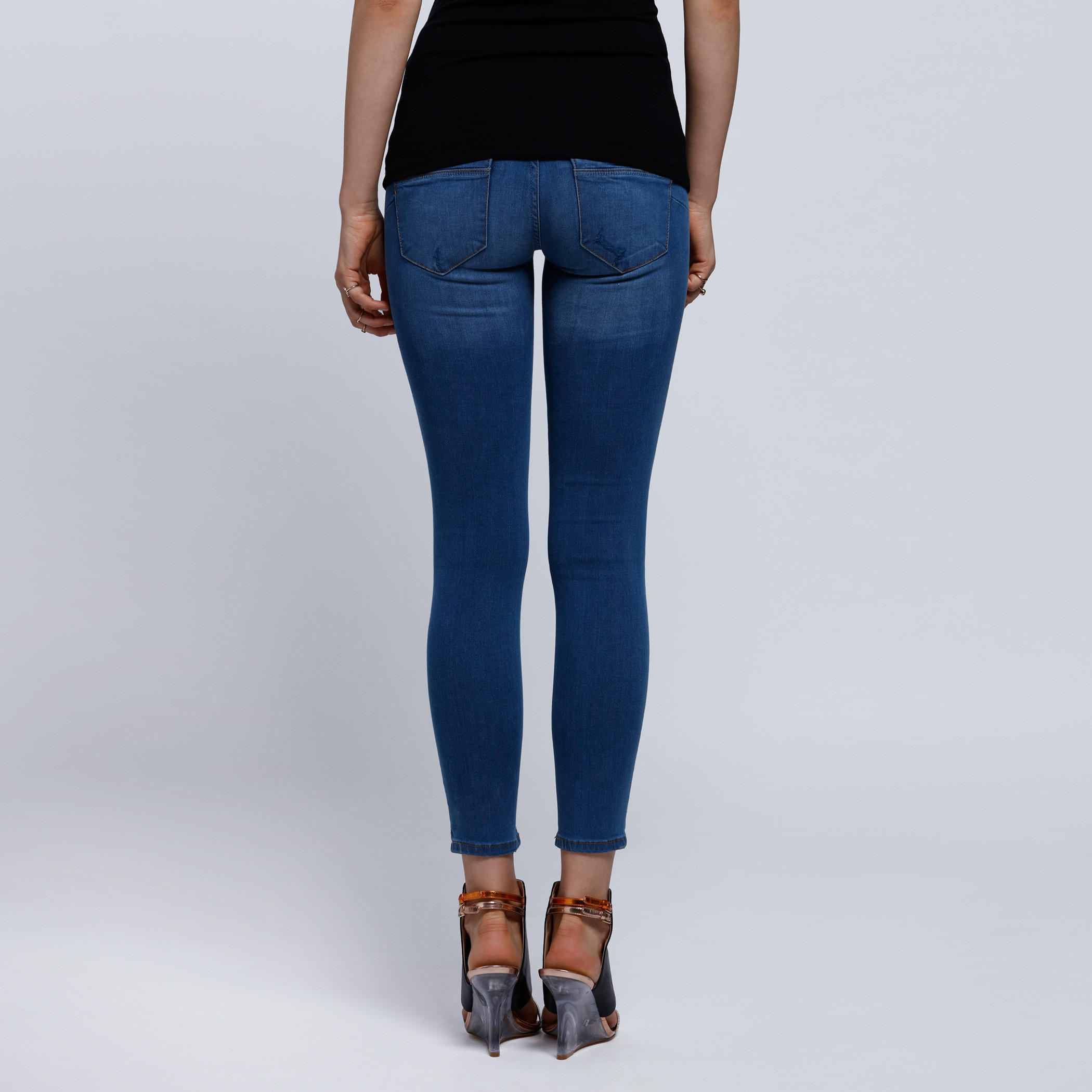 Lee Cooper Distressed Full Length Jeans-women-clothing-bottoms-jeans-image-2