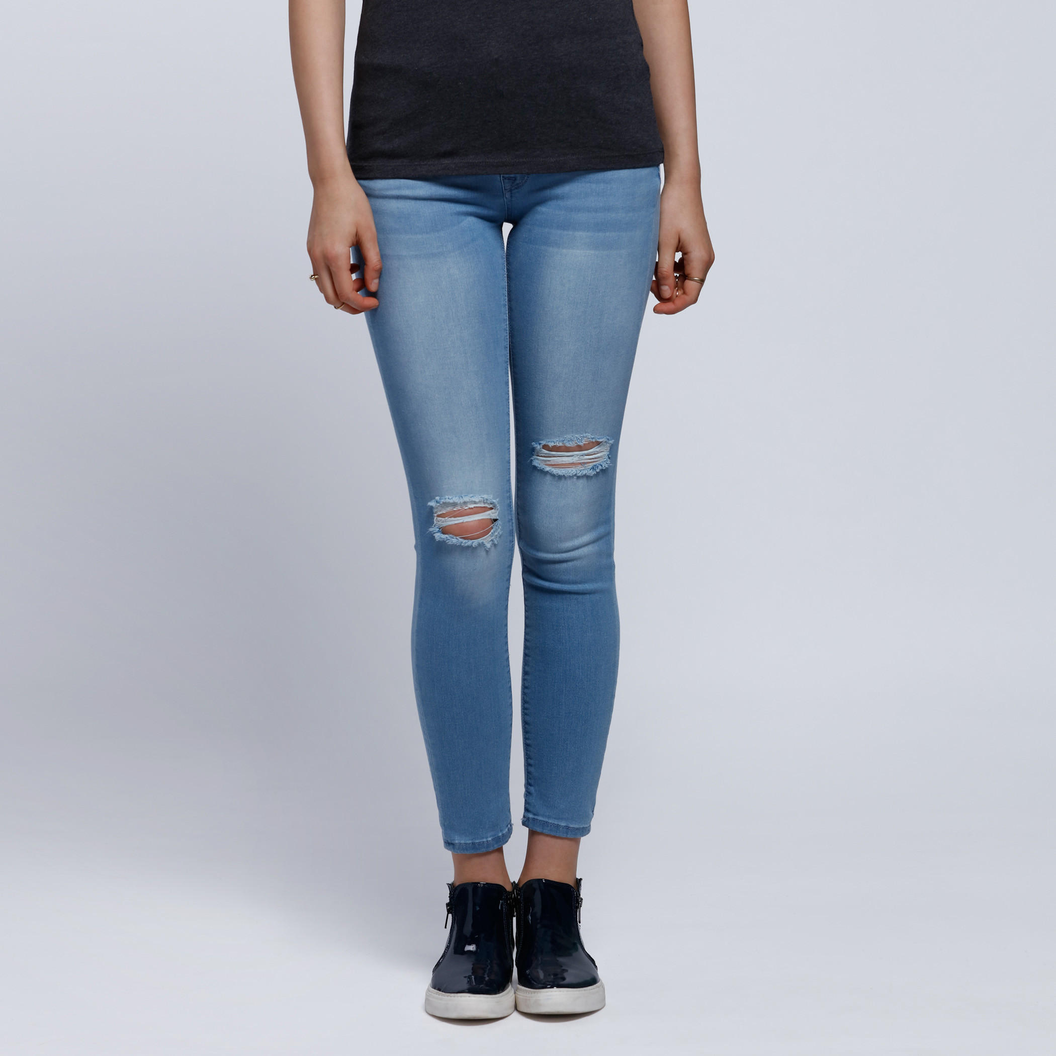 Lee Cooper Distressed Full Length Jeans-women-clothing-bottoms-jeans-image-5