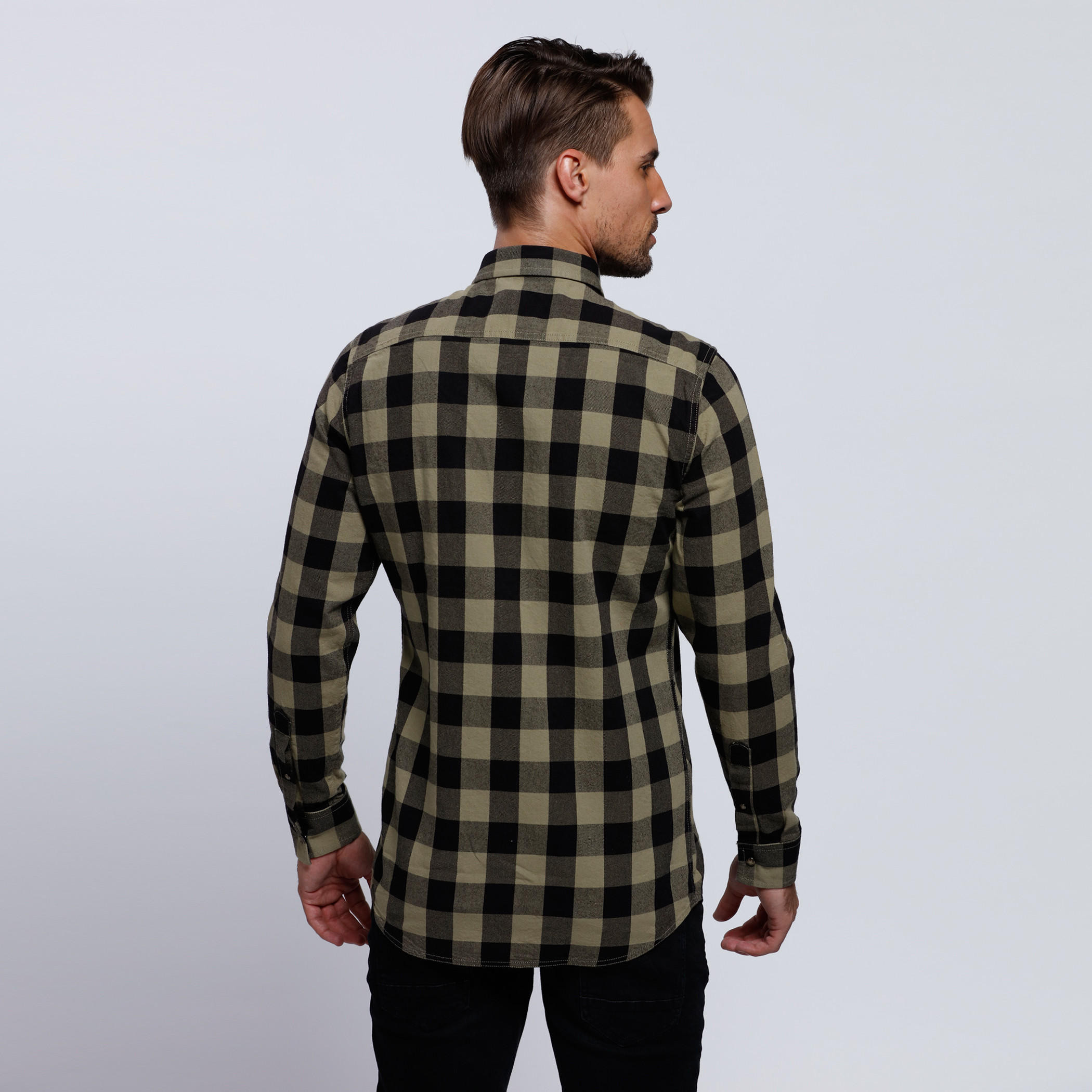 Lee Cooper Chequered Long Sleeves Shirt-men-clothing-shirts-image-2