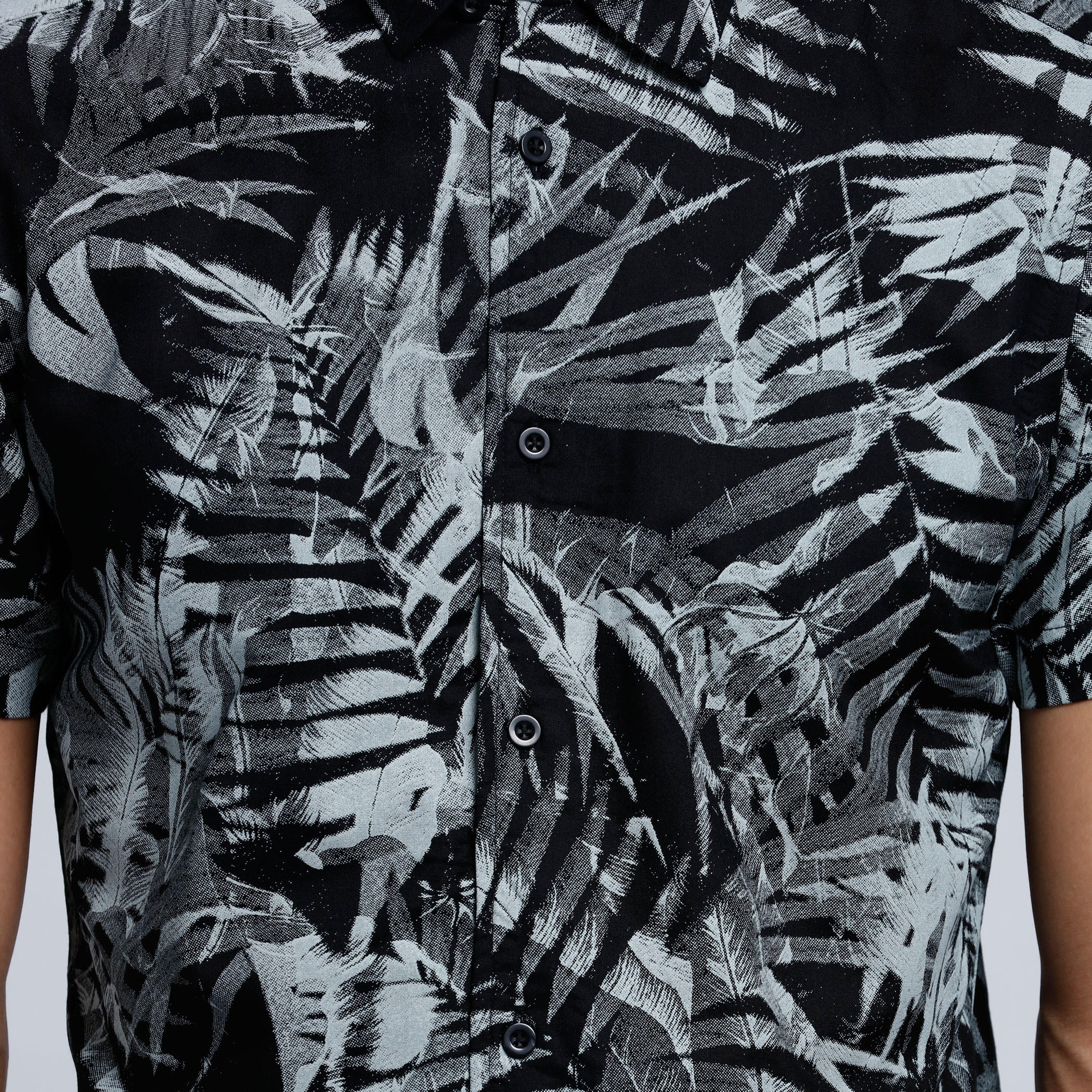 Lee Cooper Printed Shirt with Short Sleeves-men-clothing-shirts-image-4