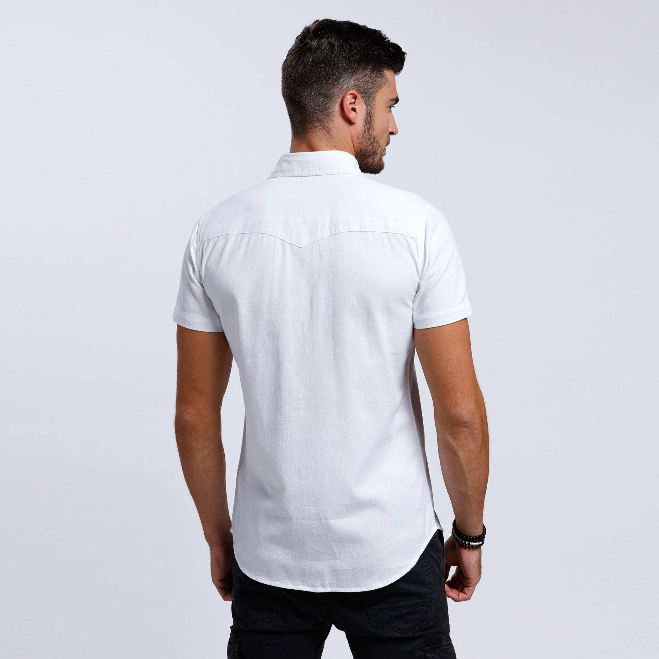 Lee Cooper Shirt with Short Sleeves-men-clothing-shirts-image-2