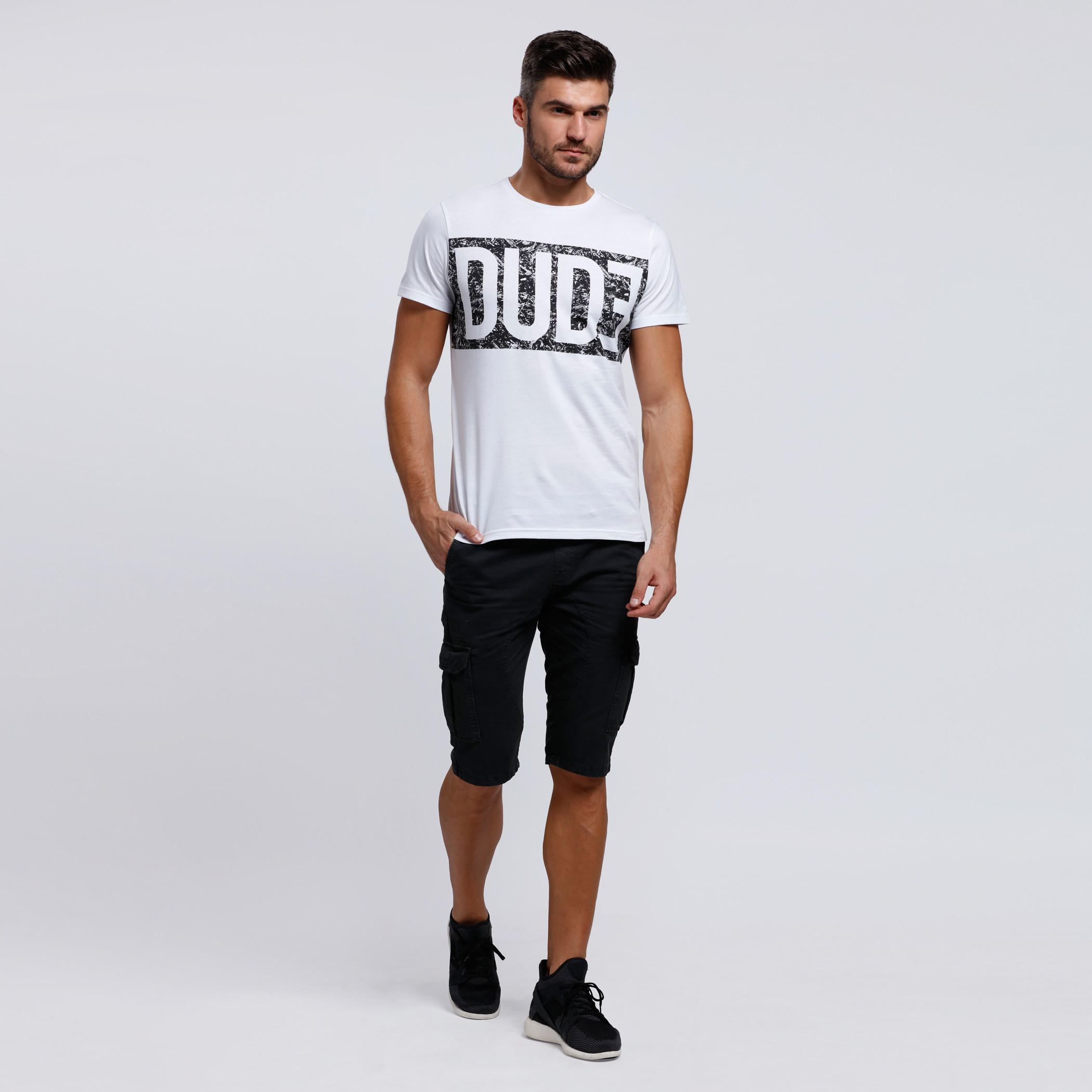 Cargo Shorts with Button Closure-men-clothing-bottoms-shorts-image-5