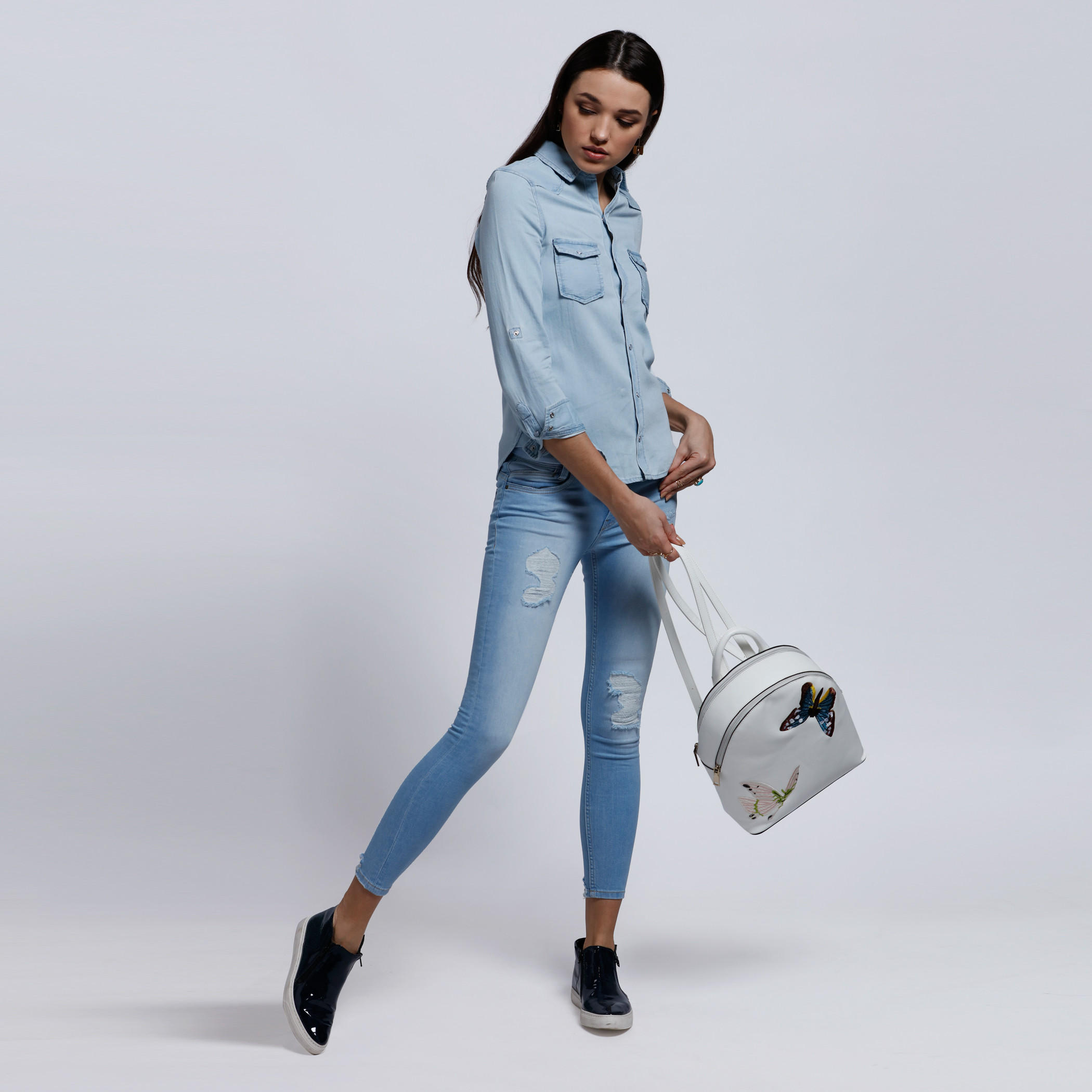 Lee Cooper Long Sleeves Shirt with Pocket Detail-women-clothing-shirtsandblouses-blouses-image-5