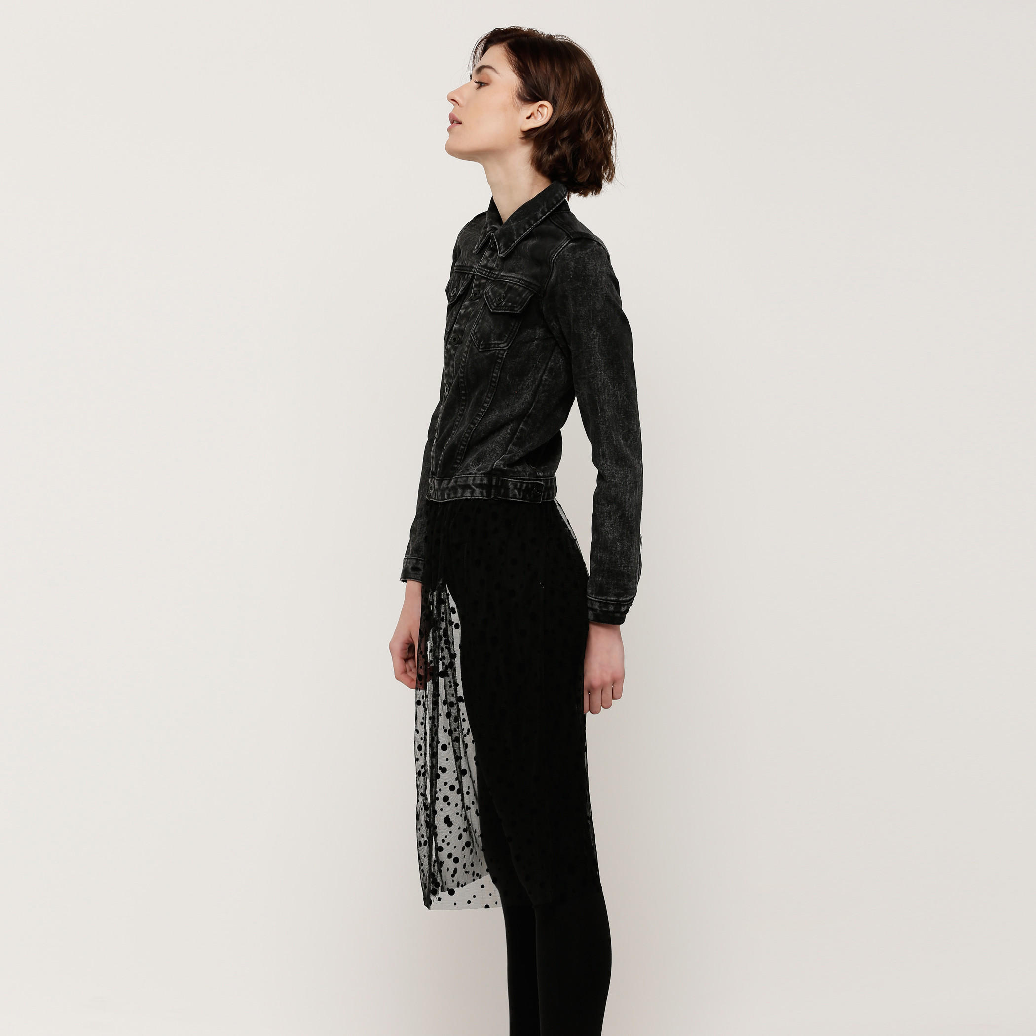 Lee Cooper Jacket with Long Sleeves and Button Closure-women-winterwear-coatsandjackets-jackets-image-3