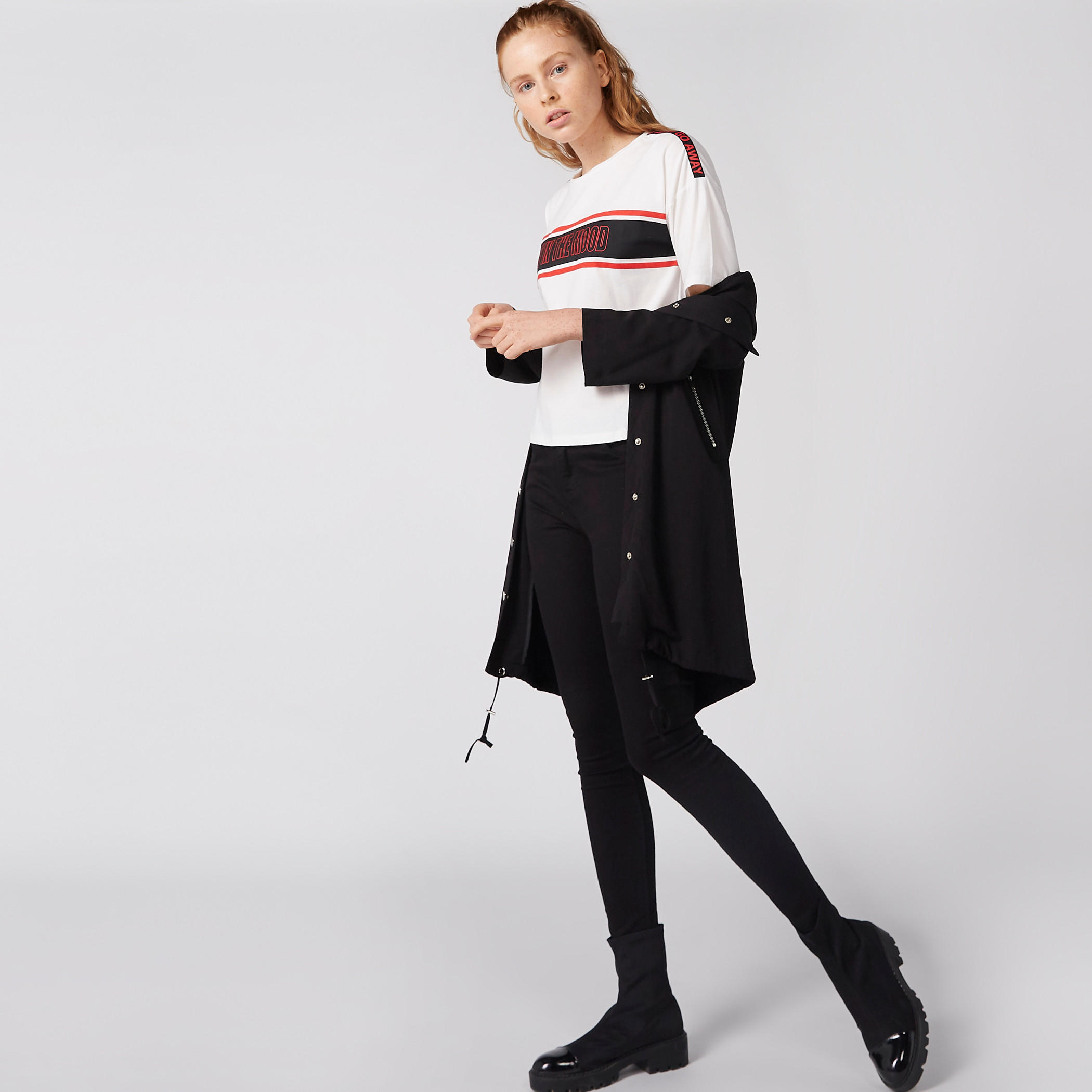 جاكيت بأكمام طويلة وزر إغلاق من لي كوبر-women-winterwear-coatsandjackets-jackets-image-2
