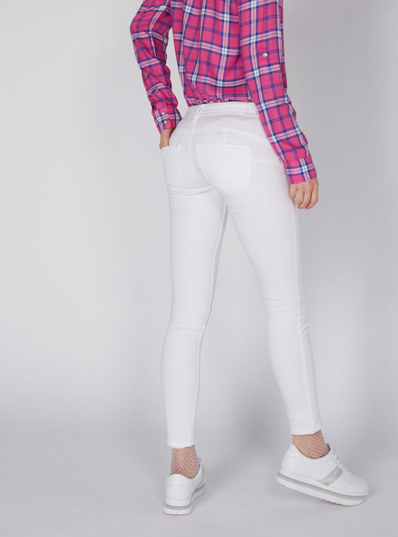 بنطال جينز بقصّة ضيّقة وزر إغلاق من لي كوبر-women-clothing-bottoms-jeans-image-1