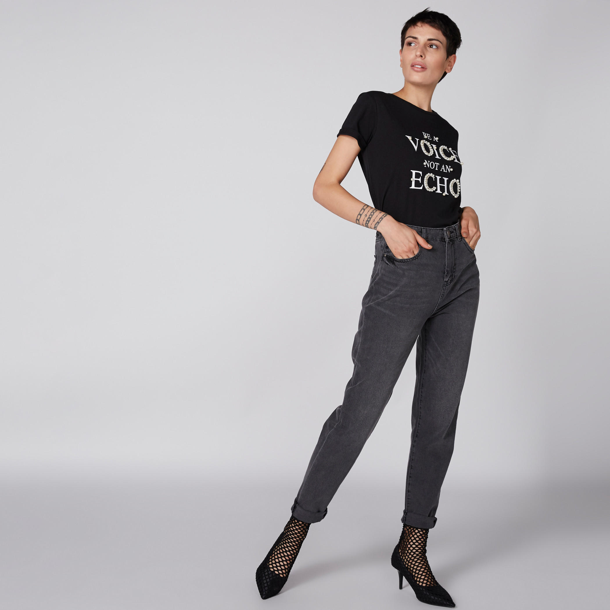 بنطال جينز طويل بزر إغلاق وجيوب من لي كوبر-women-clothing-bottoms-jeans-image-3