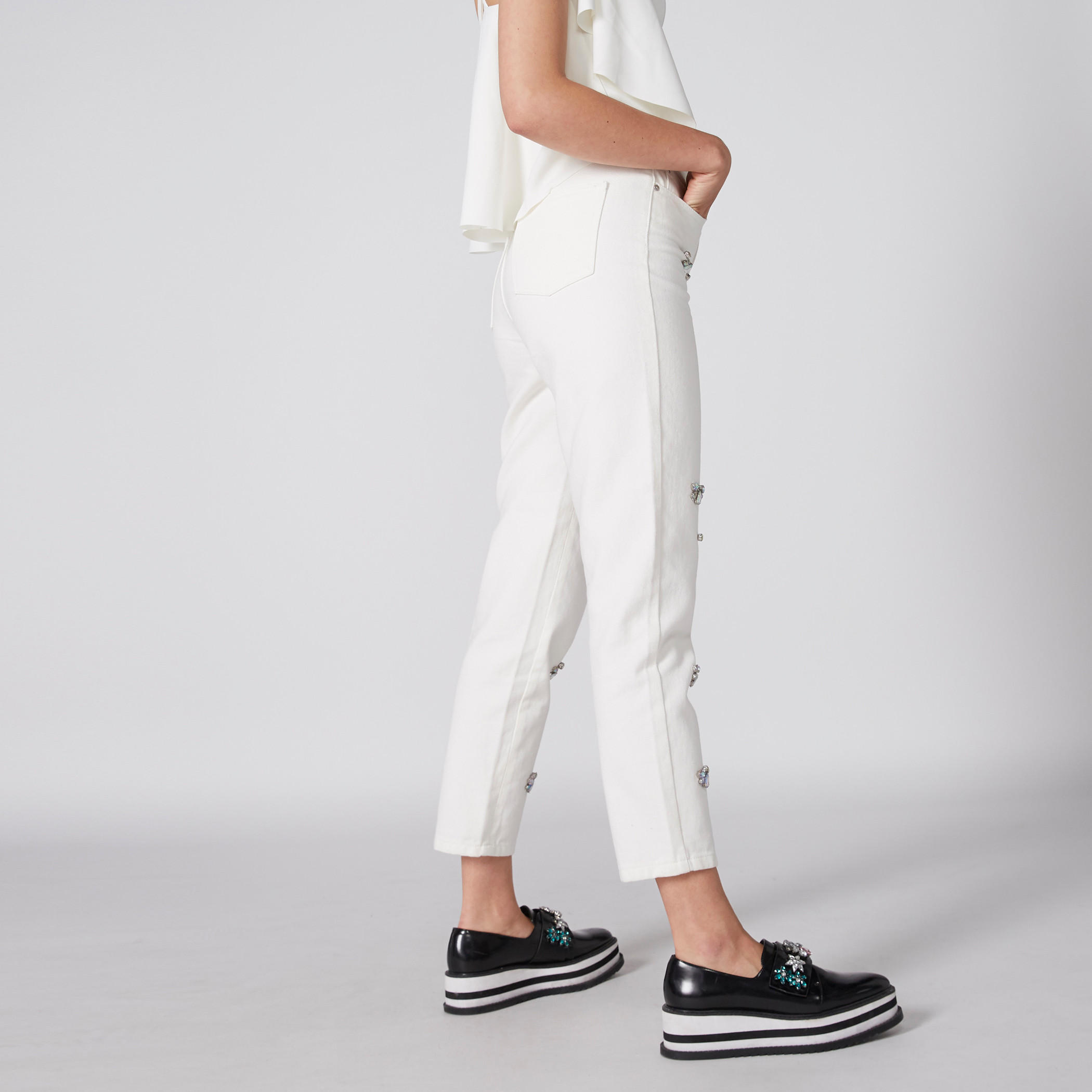 Lee Cooper Embellished Full Length Jeans with Button Closure-women-clothing-bottoms-jeans-image-4