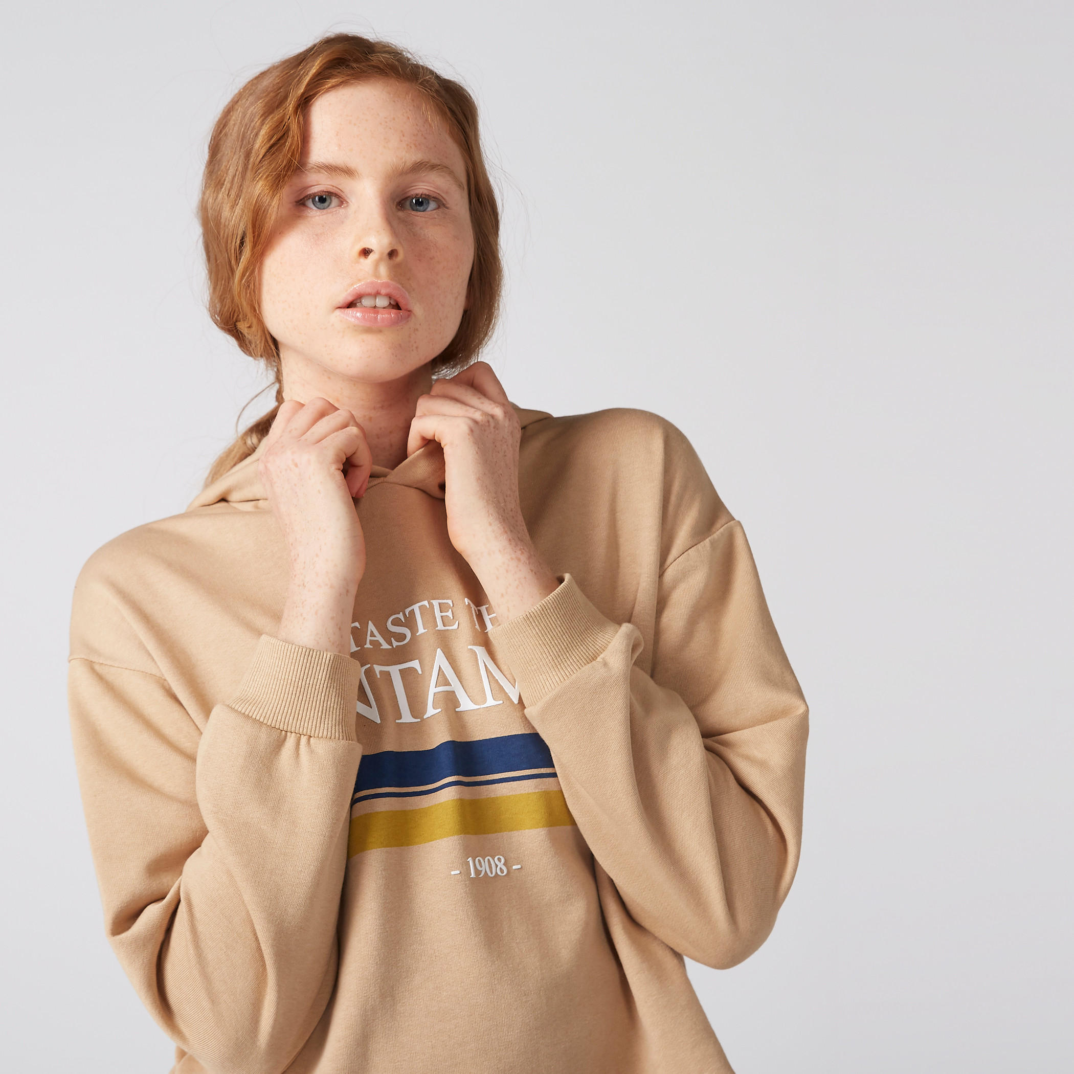 سويت شيرت قصير بطبعات وأكمام طويلة وقبعة-women-winterwear-hoodiesandsweatshirts-hoodies-image-3