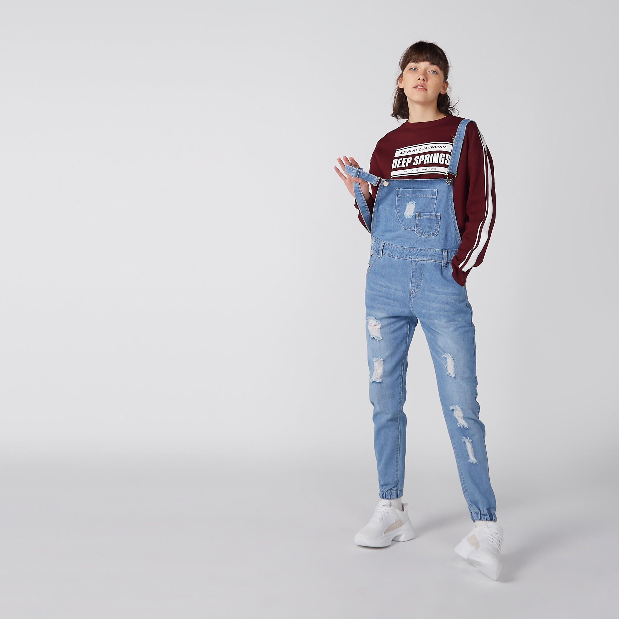 سويت شيرت قصير بياقة ضيّقة وأكمام طويلة وطبعات-women-winterwear-hoodiesandsweatshirts-sweatshirts-image-2