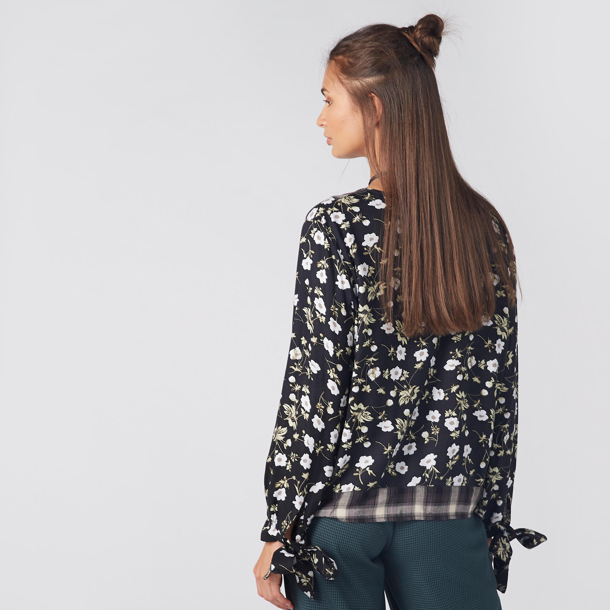 قميص بأكمام طويلة وأربطة وطبعات-women-clothing-shirtsandblouses-shirts-image-2
