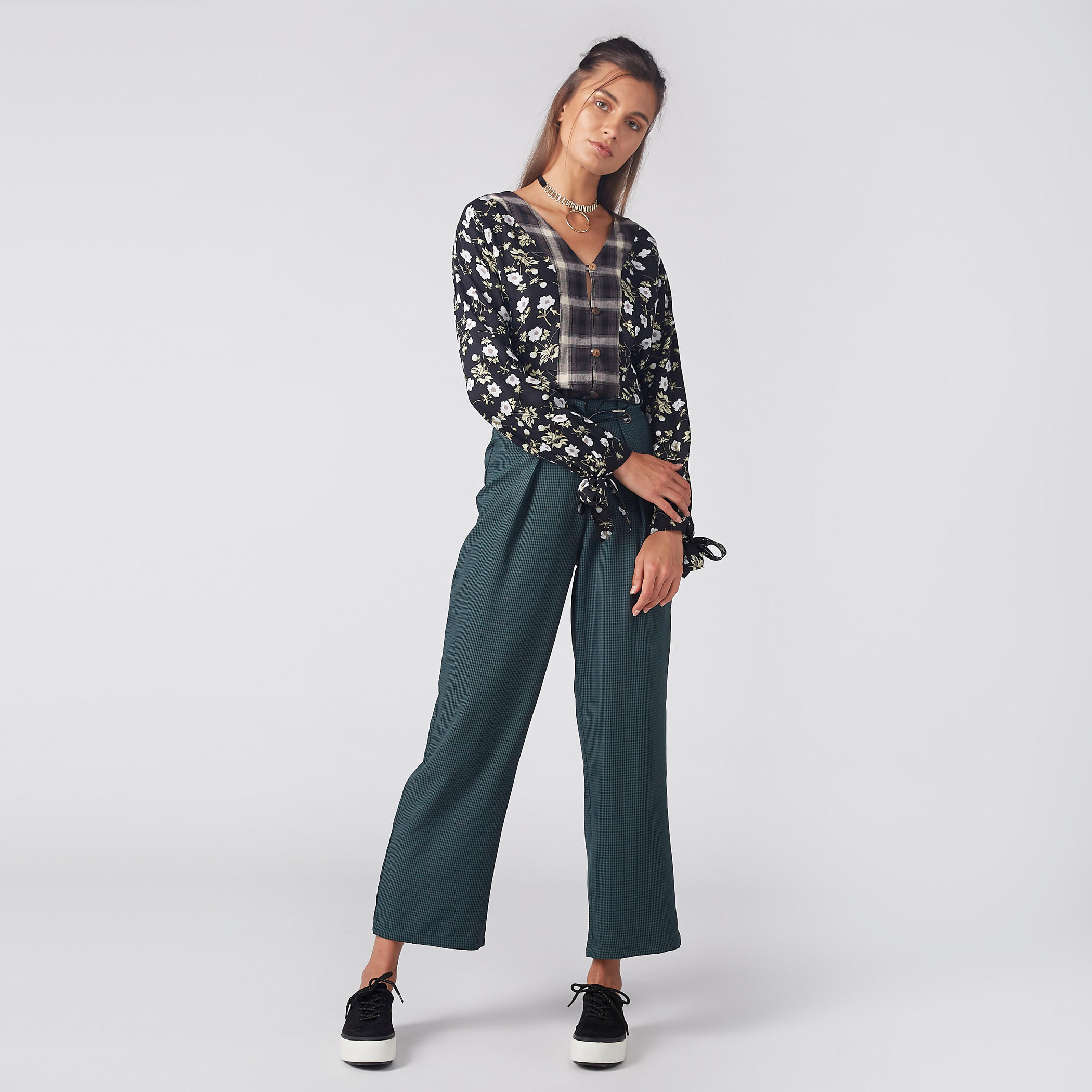 قميص بأكمام طويلة وأربطة وطبعات-women-clothing-shirtsandblouses-shirts-image-3