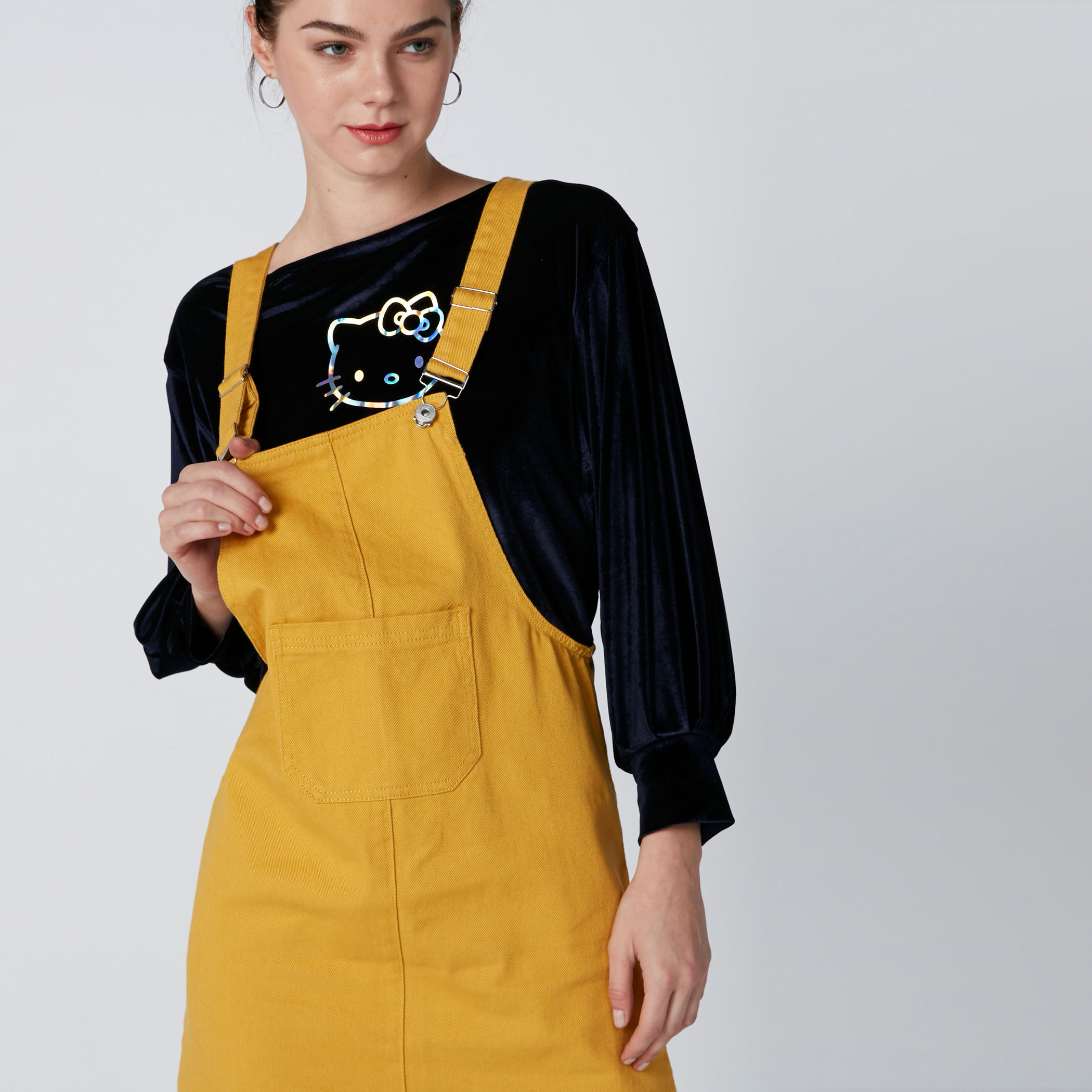 مريلة دينم بجيوب وحمالات قابلة للتعديل من لي كوبر-women-clothing-bottoms-jeans-image-4