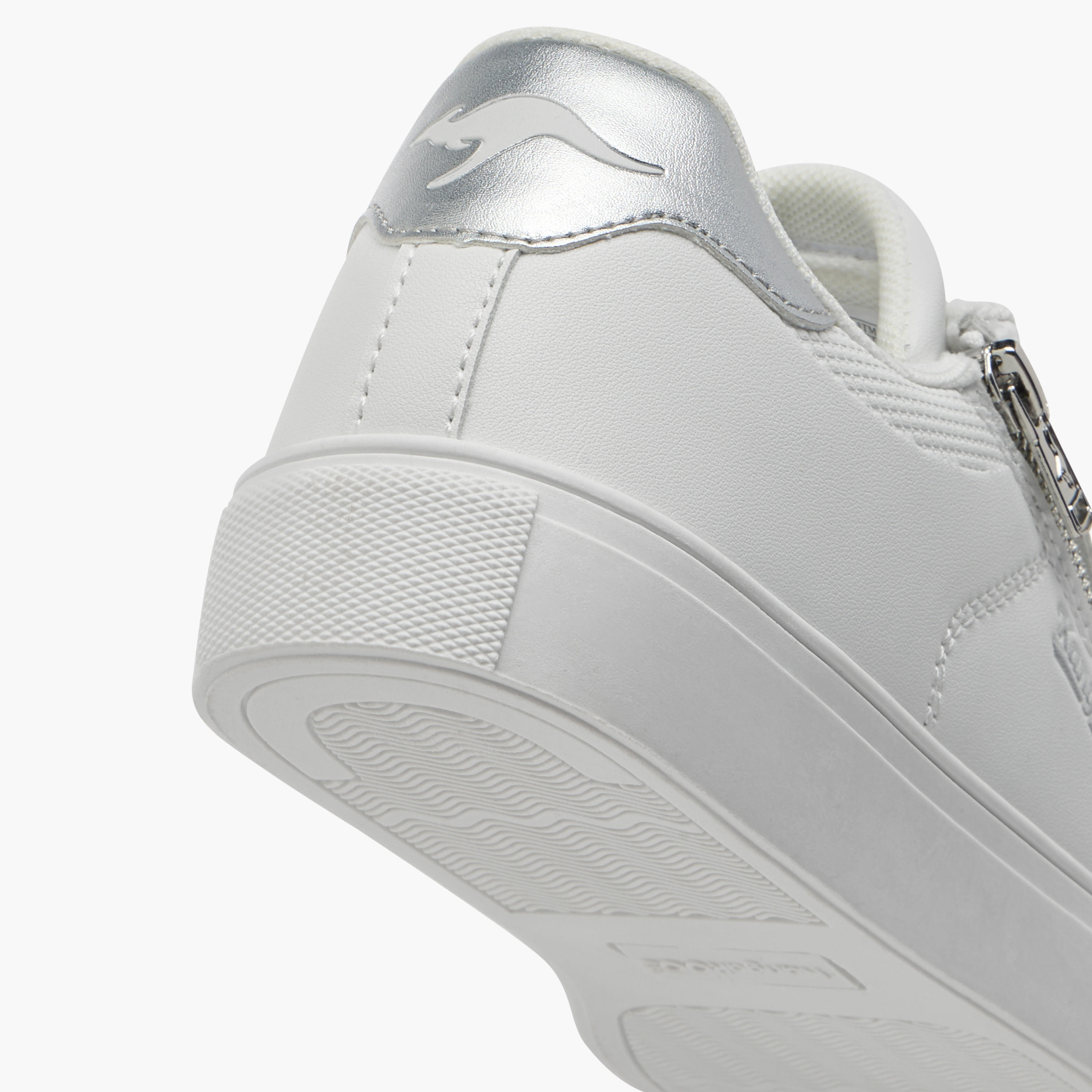 KangaROOS Women's Panelled Sneakers with Lace-Up Closure-women-shoes-sneakers-image-5