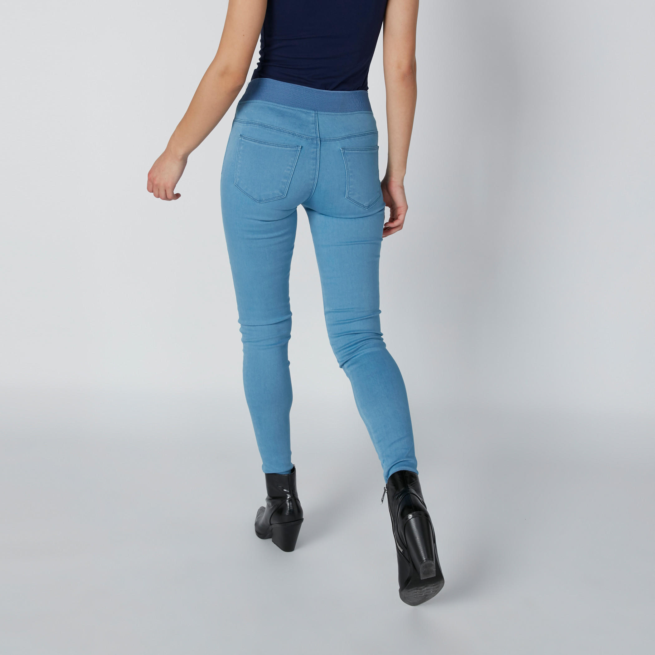 بنطال بقصّة ضيّقة وخصر مطّاطي وجيوب-women-clothing-bottoms-leggings-image-2