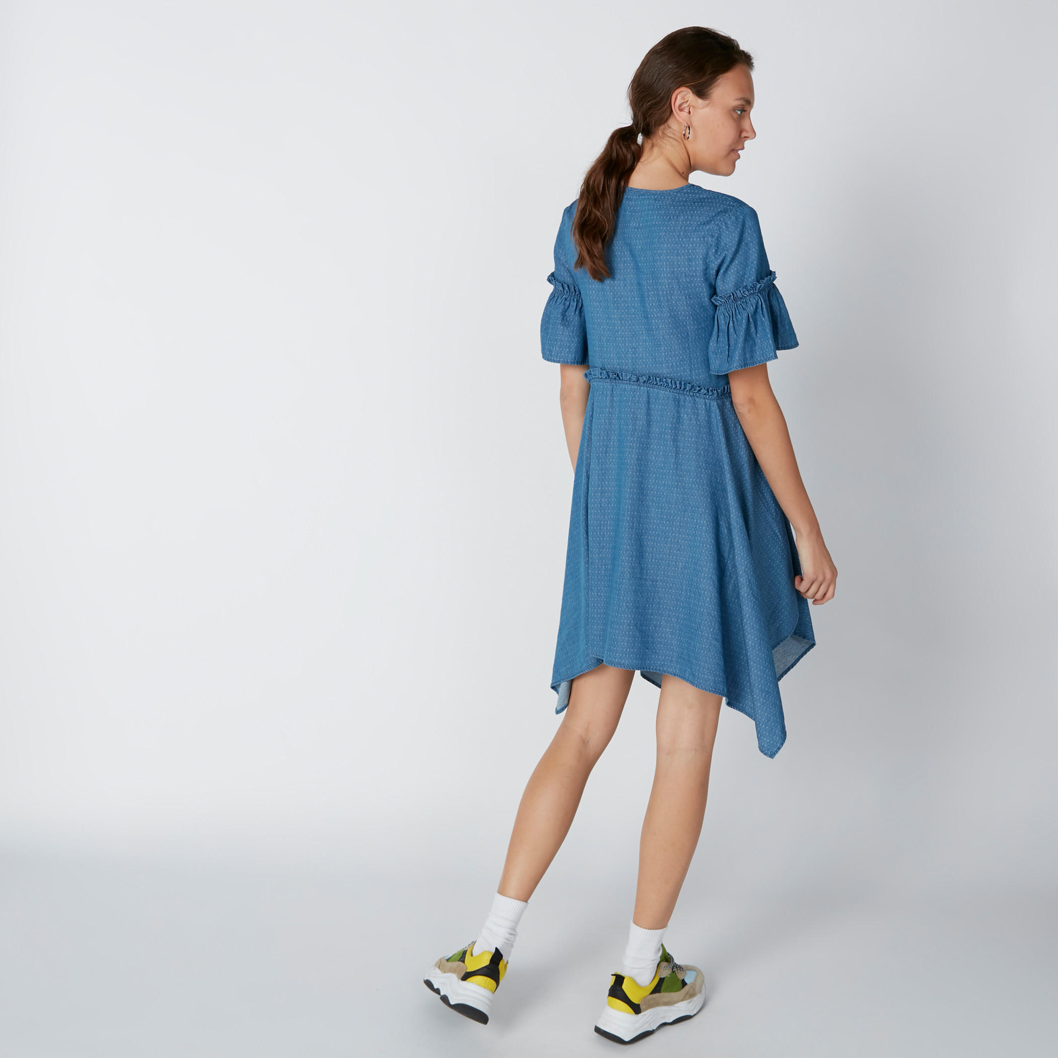 فستان بحوّاف غير مستوية من لي كوبر-women-clothing-dresses-image-2