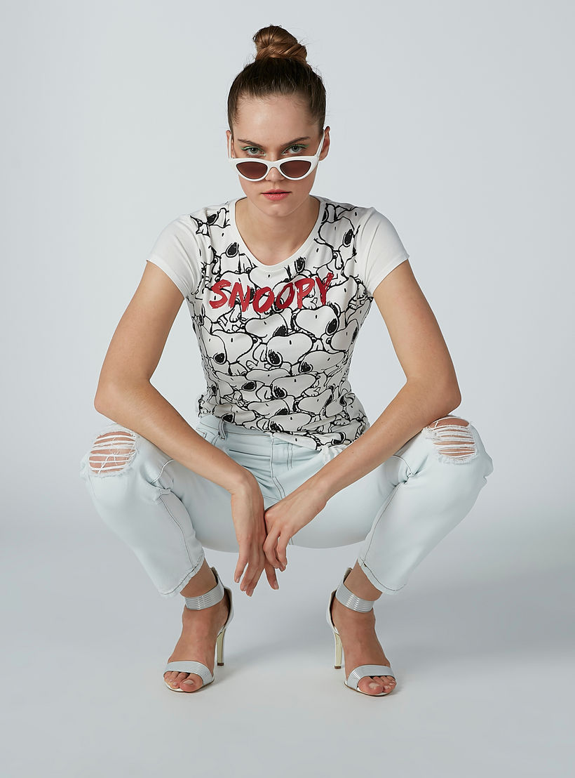 بنطال جينز مضلّع بجيوب من لي كوبر-women-clothing-bottoms-jeans-image-2