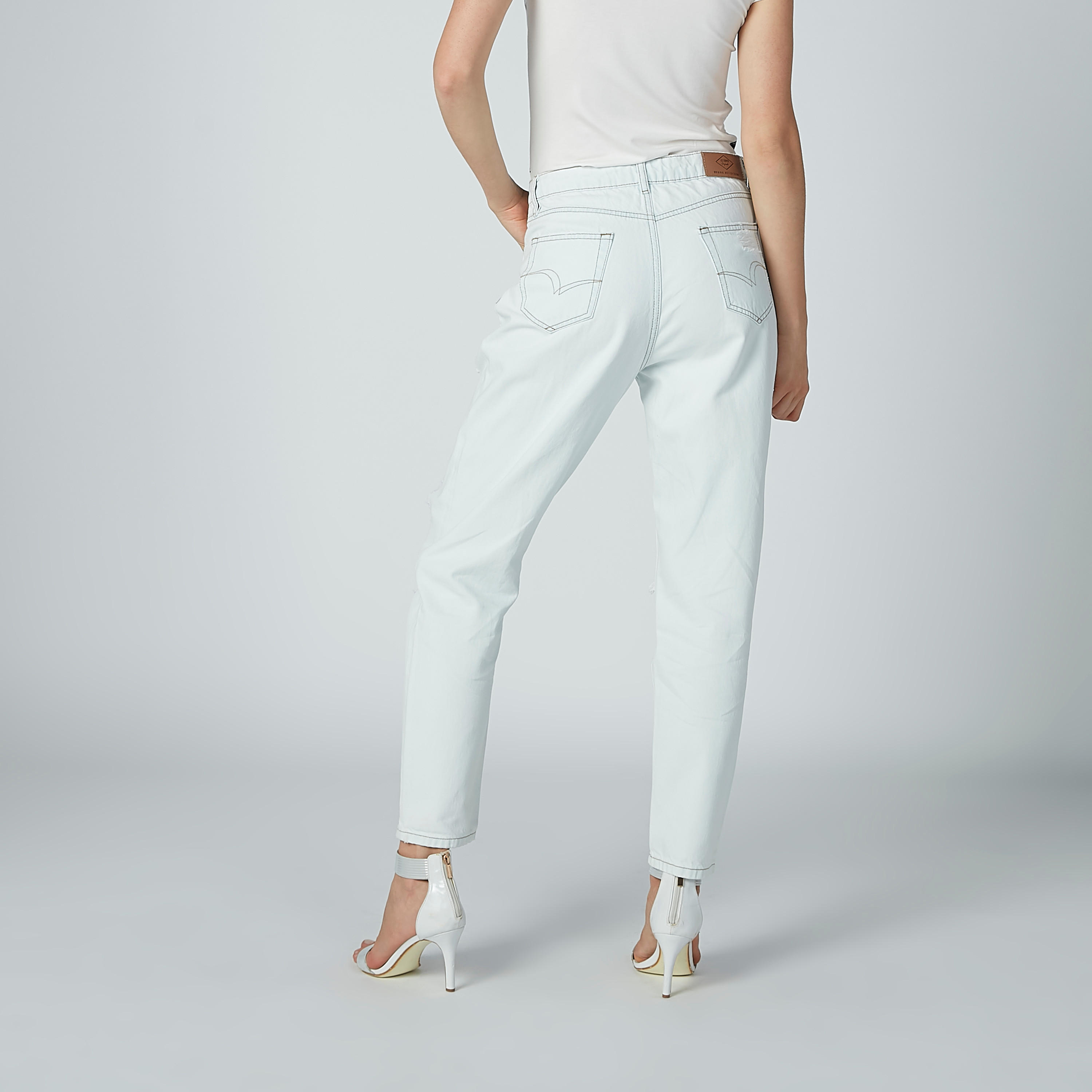 بنطال جينز مضلّع بجيوب من لي كوبر-women-clothing-bottoms-jeans-image-5