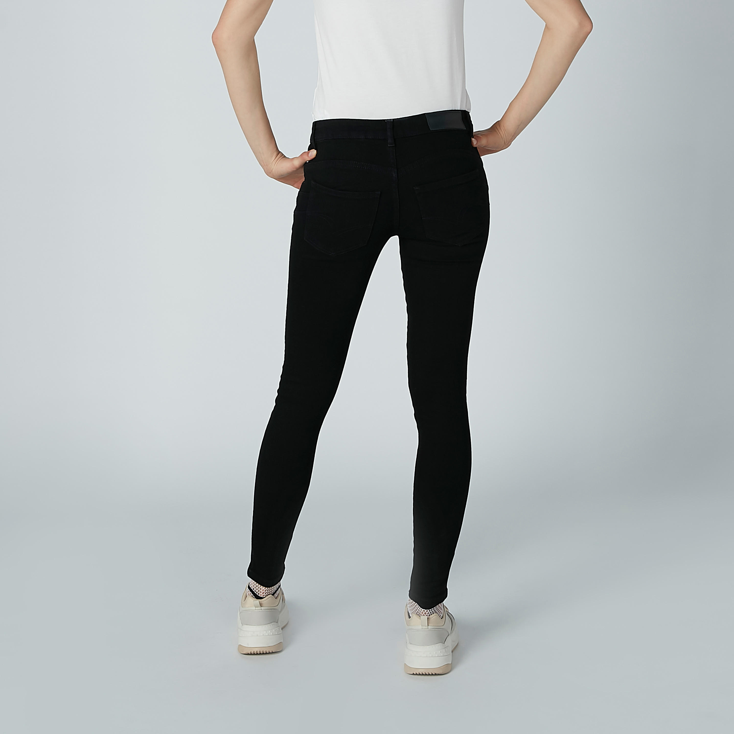بنطال جينز طويل بسحّاب إغلاق من لي كوبر-women-clothing-bottoms-jeans-image-1