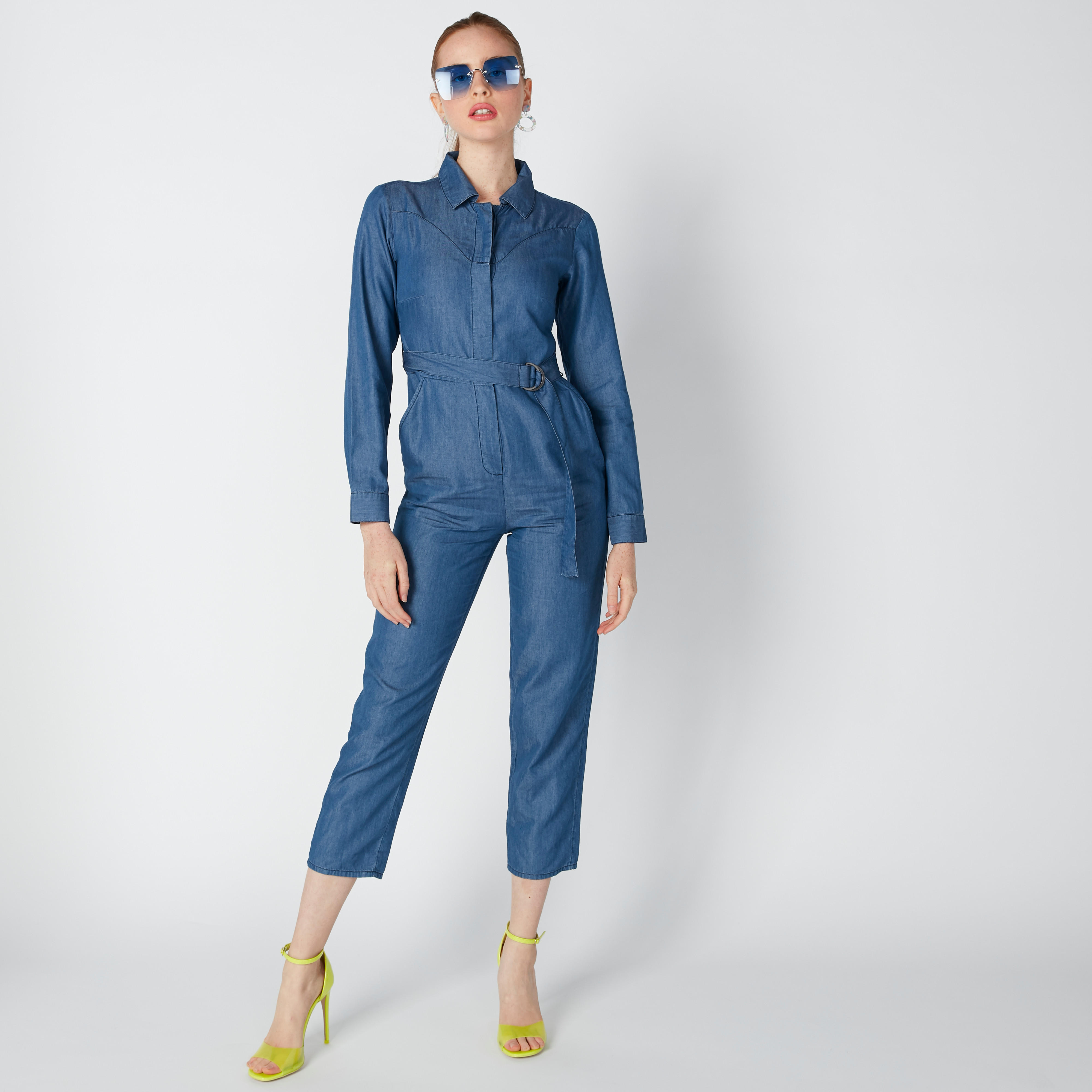 أفرول مستدام بأكمام طويلة وجيوب-women-clothing-jumpsuits-image-1